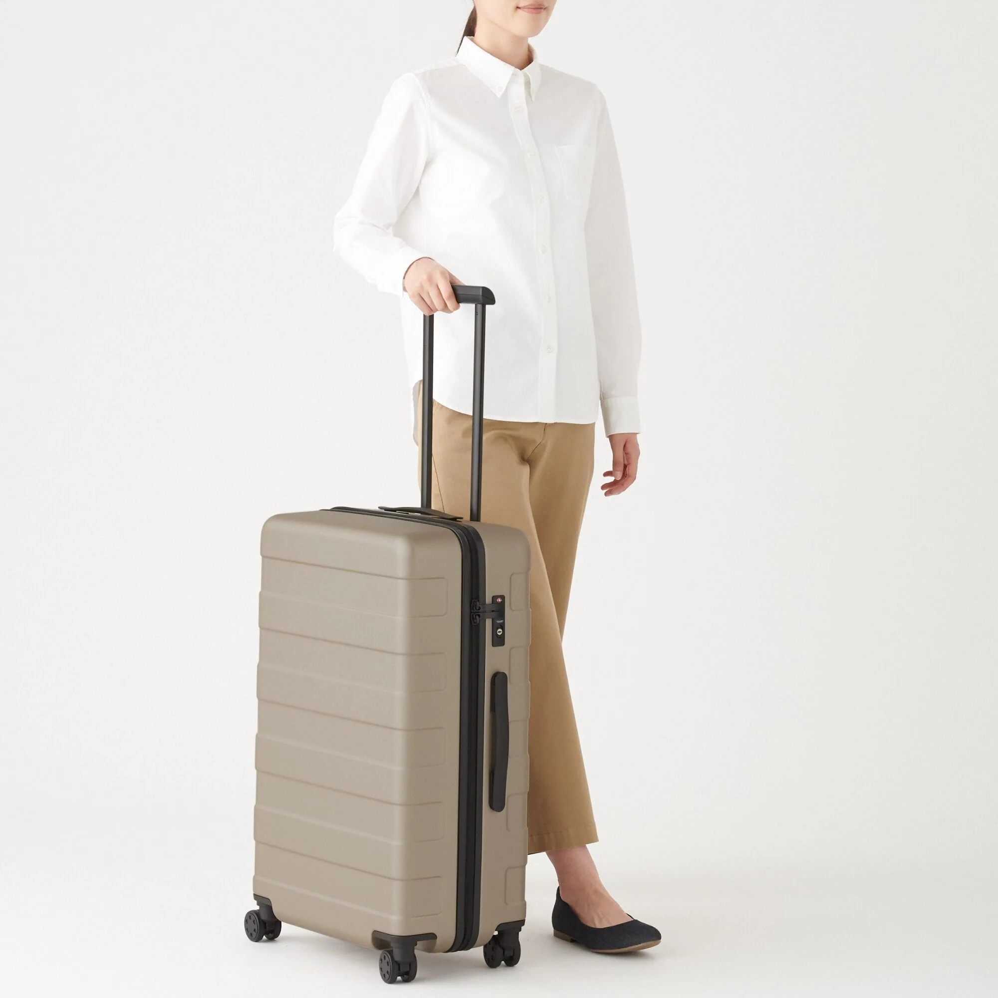 Adjustable Handle Hard Shell Suitcase 63L | Check-In - Image 60