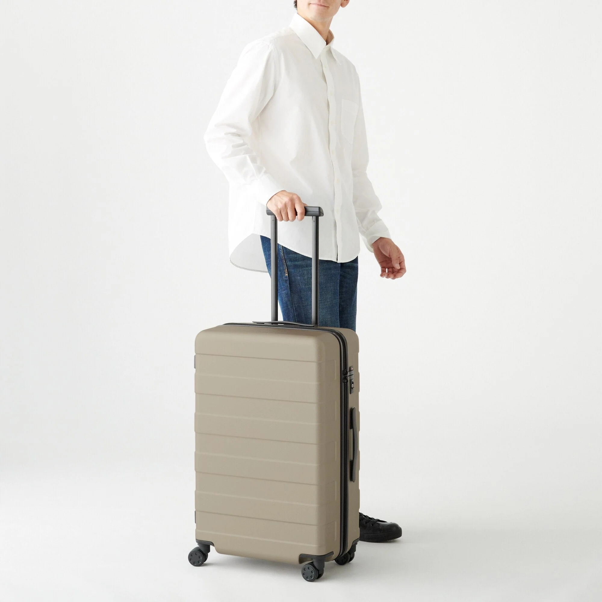 Adjustable Handle Hard Shell Suitcase 63L | Check-In - Image 61