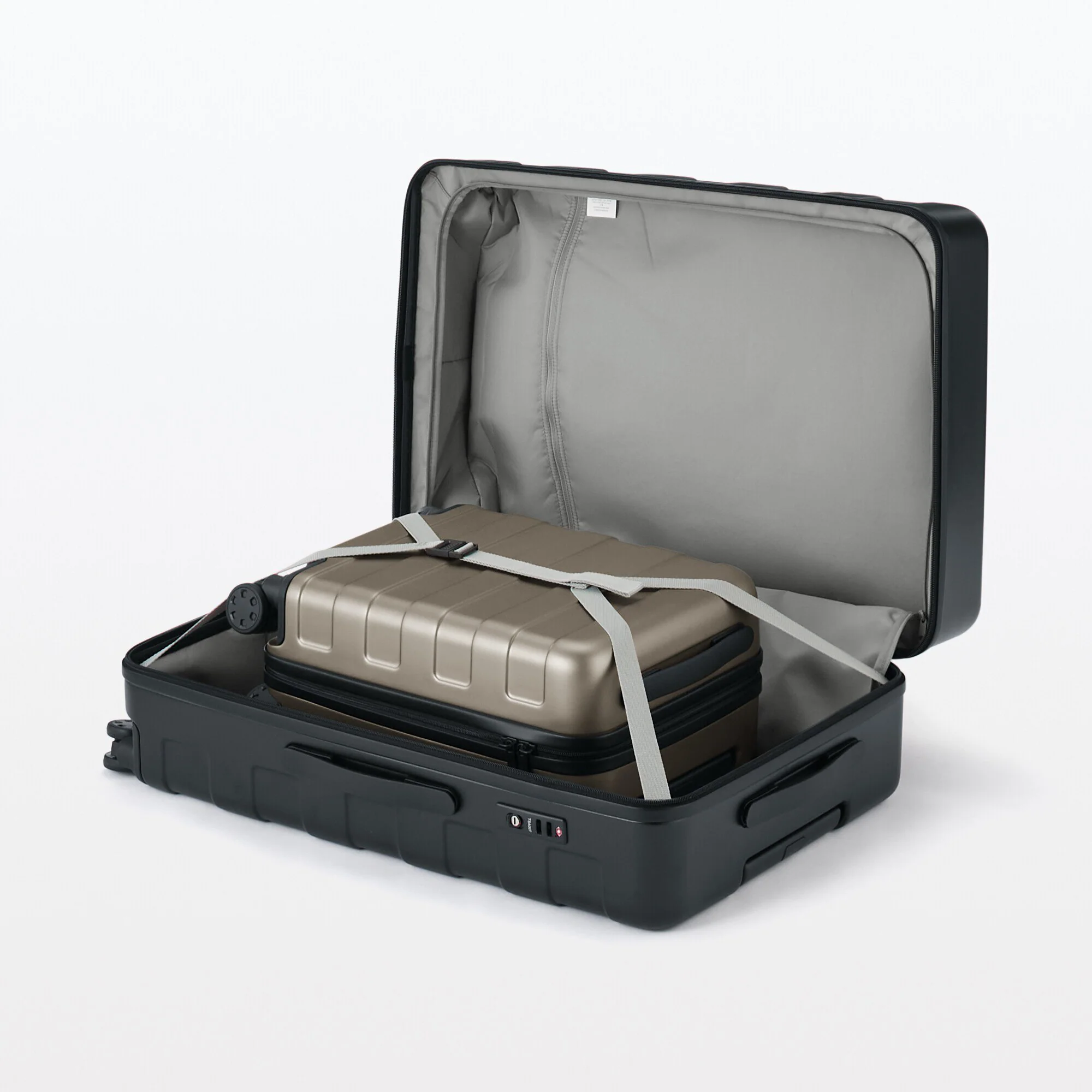 Adjustable Handle Hard Shell Suitcase 36L | Carry-On - Image 25