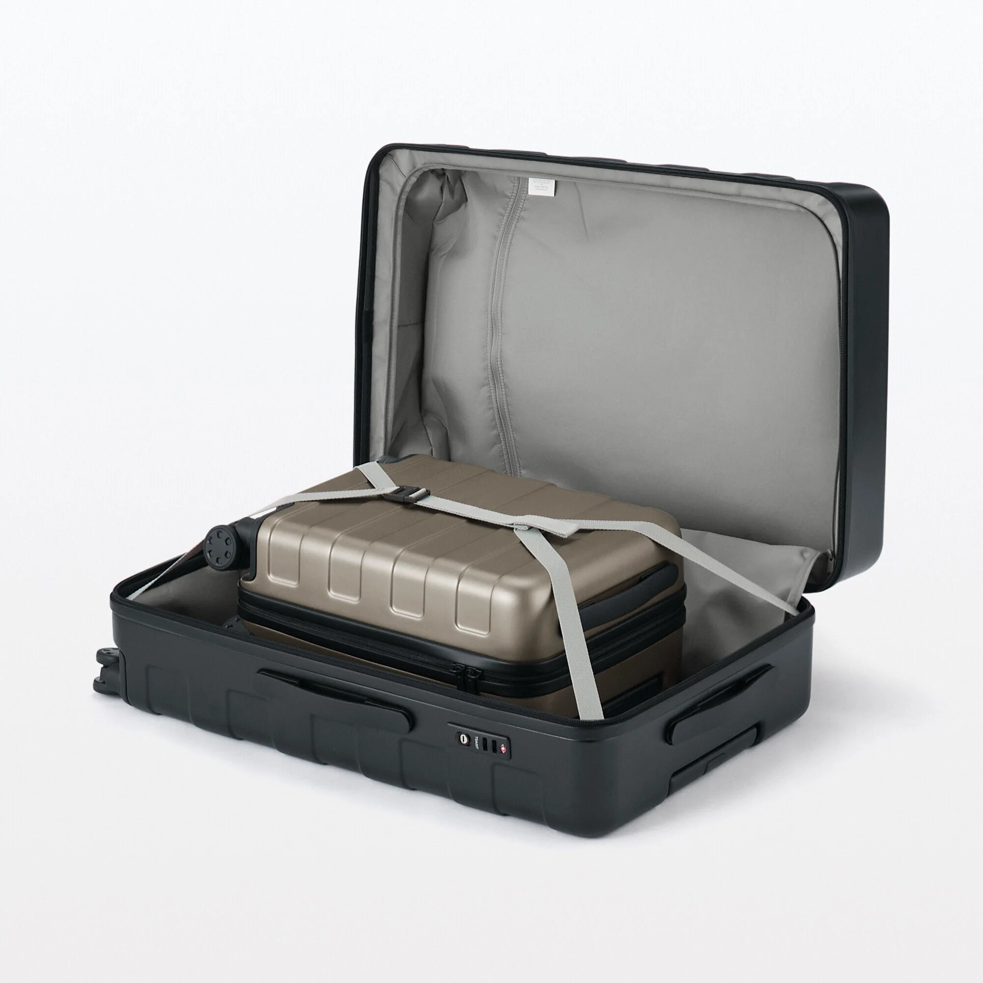 Adjustable Handle Hard Shell Suitcase 75L | Check-In - Image 37