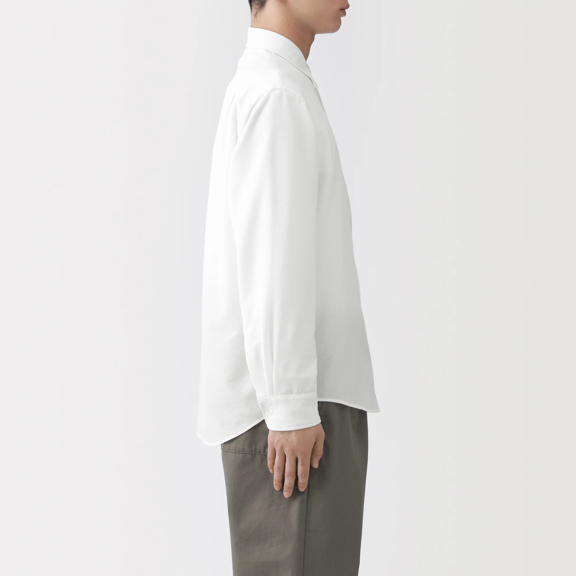 Breathable Seersucker Shirt - Image 12