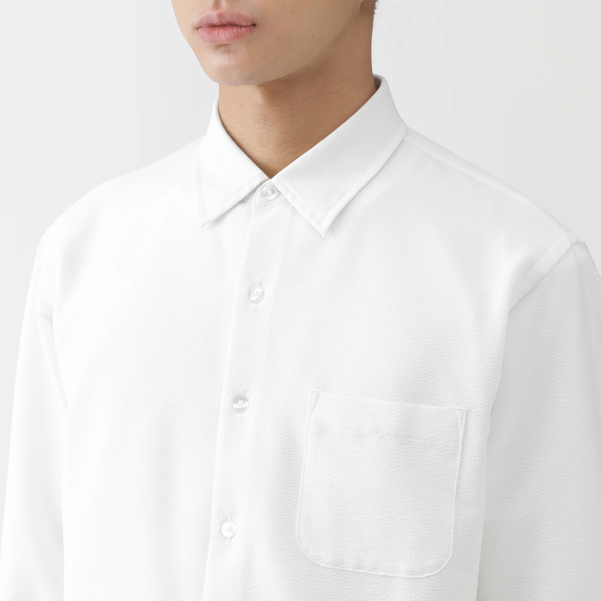 Breathable Seersucker Shirt - Image 14