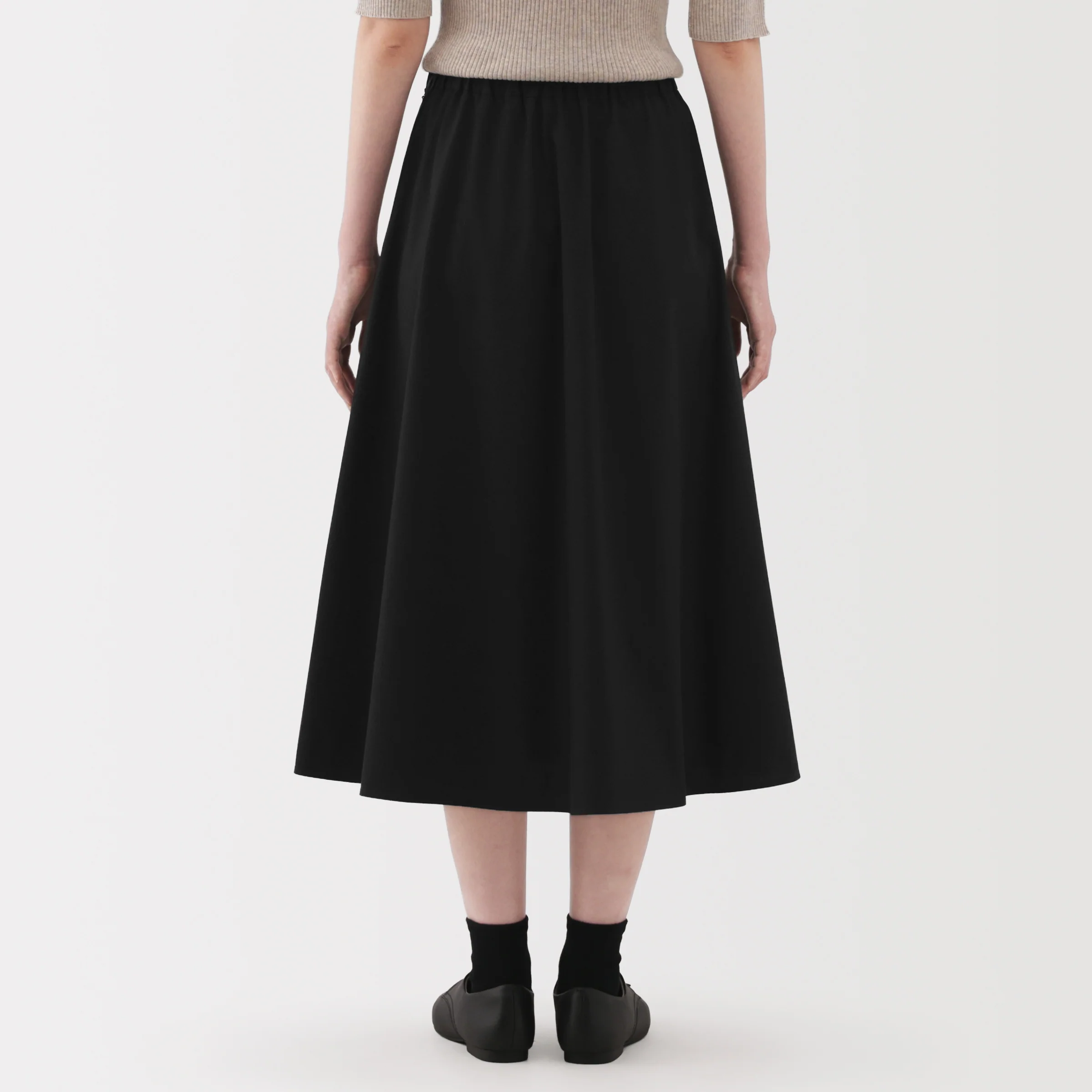 Broadcloth Flared Skirt - Image 6