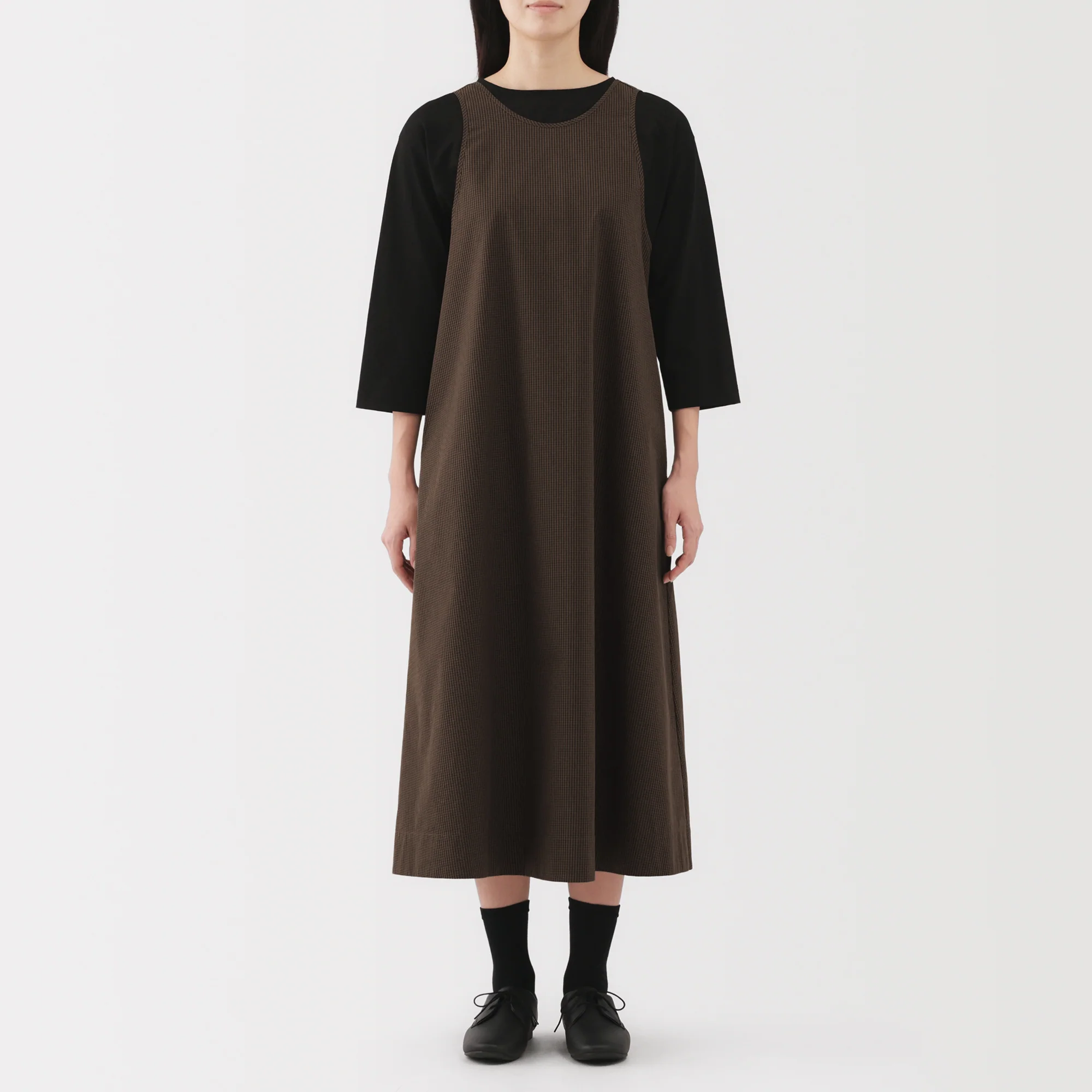 Broadcloth Sleeveless Dress - Image 13
