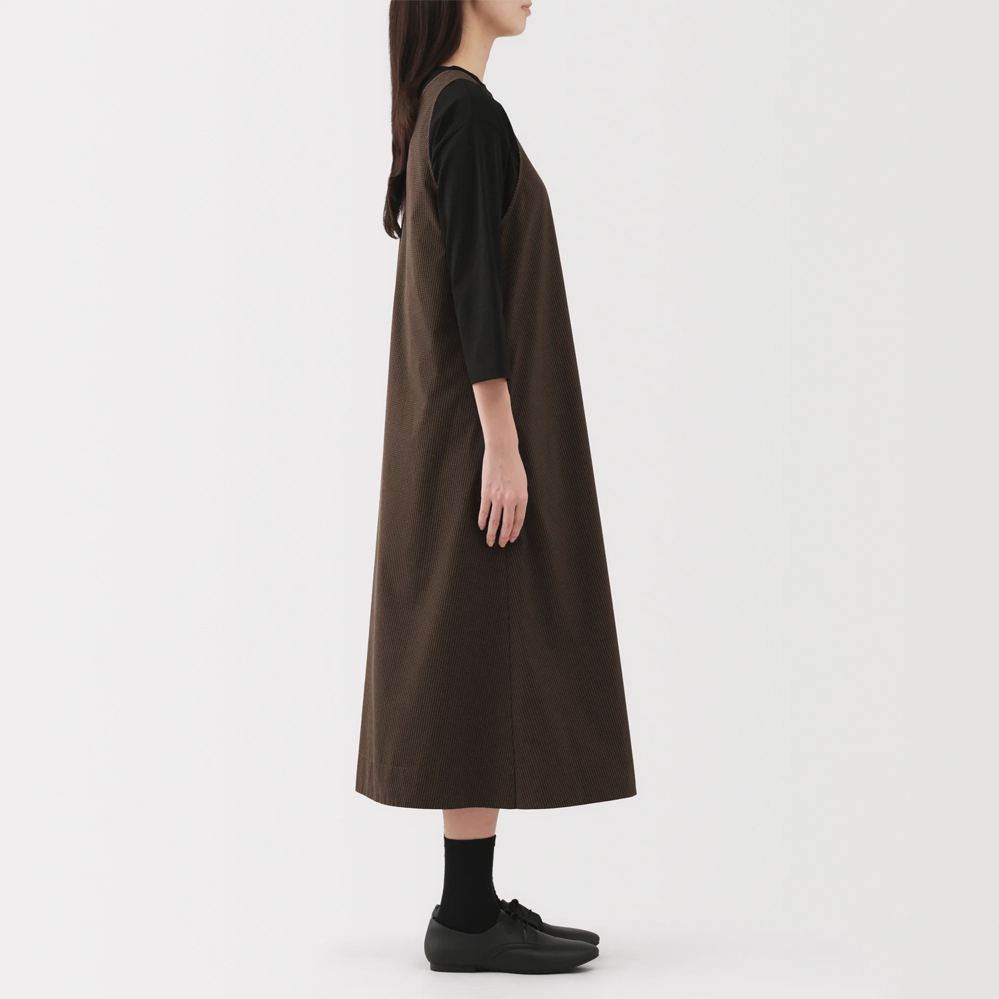 Broadcloth Sleeveless Dress - Image 23
