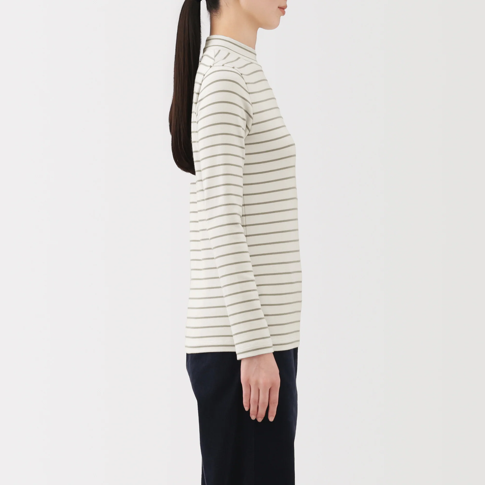 Brushed Mockneck T-Shirt - Image 40