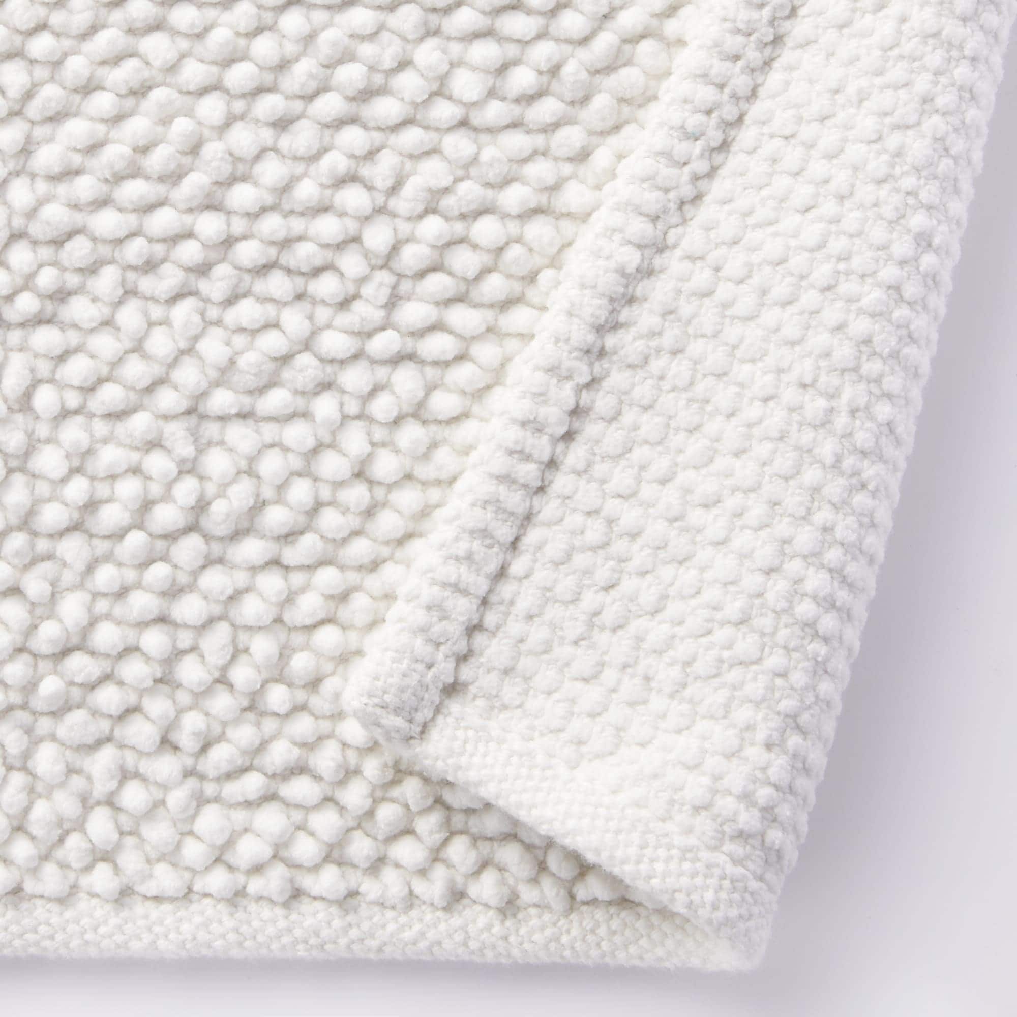 Chenille Bath Mat (W14.2 x L23.6") - Image 5