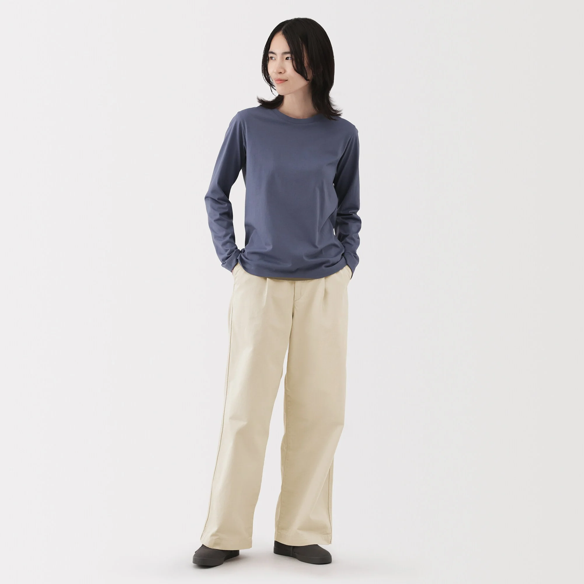 Chino Pleated Wide Pants - Image 31