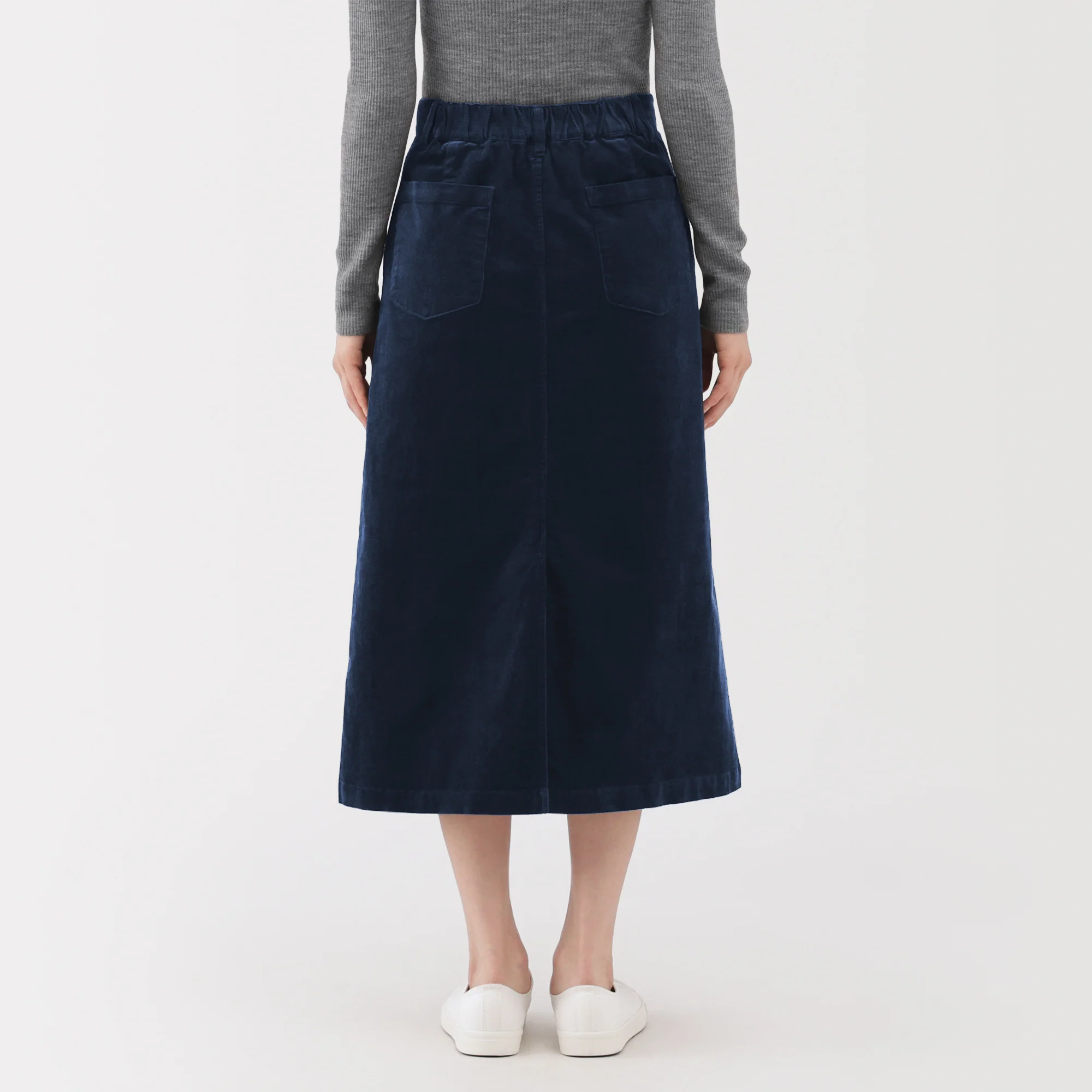 Corduroy Pencil Skirt - Image 18