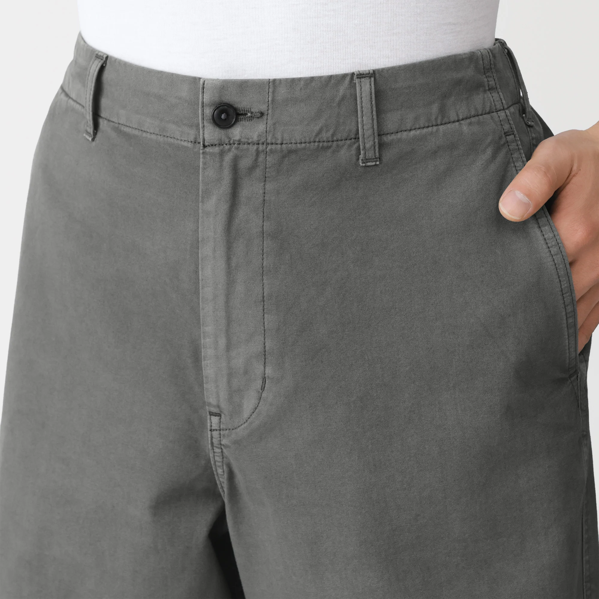 Cotton Garment-Dyed Shorts - Image 16