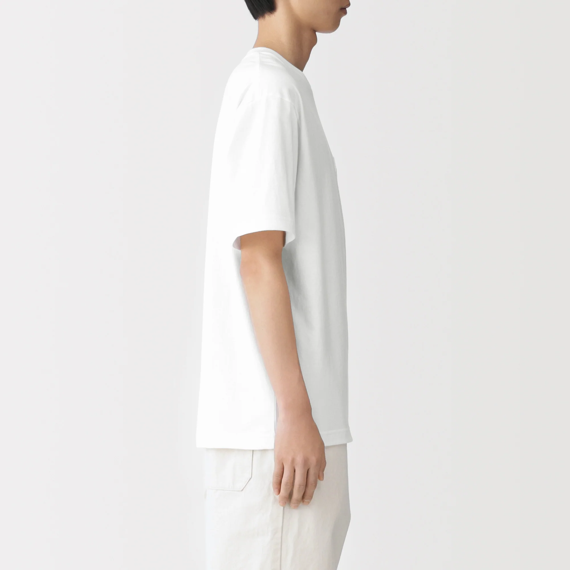Cotton Jersey Wide T-Shirt - Image 29
