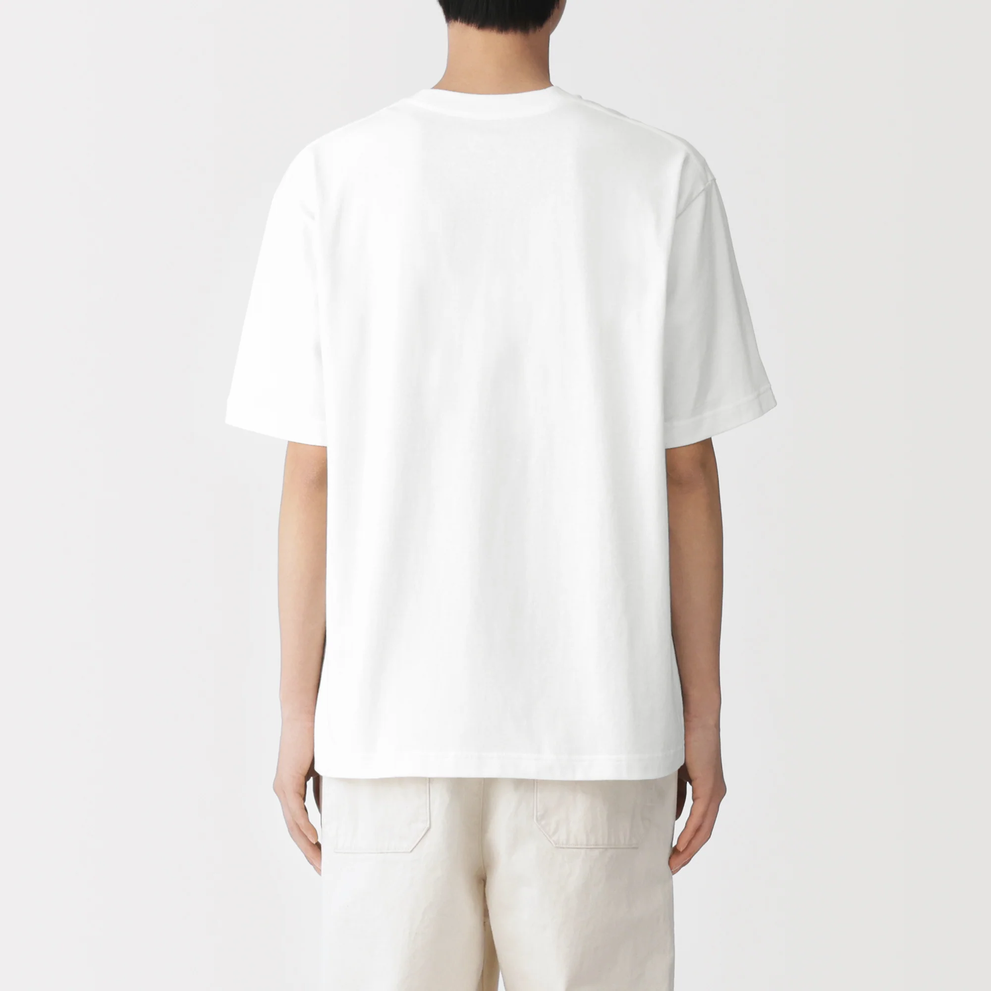 Cotton Jersey Wide T-Shirt - Image 46