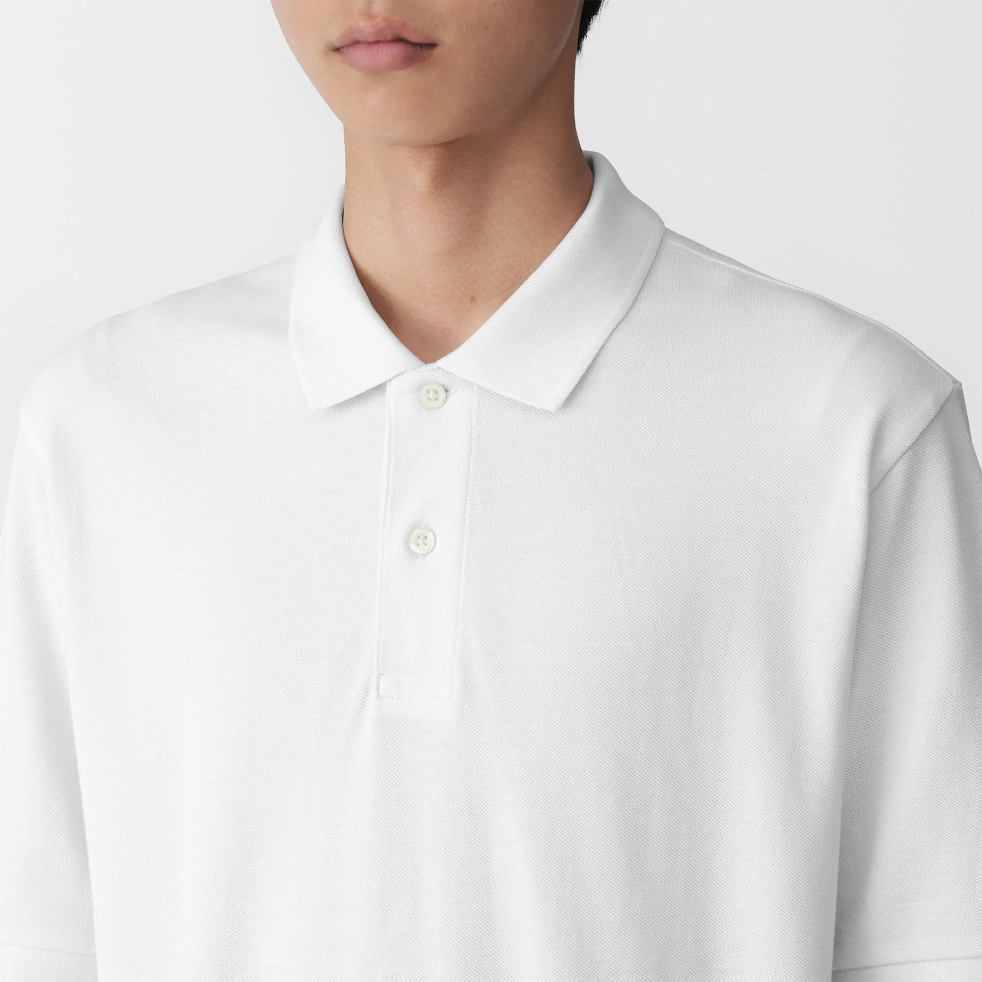 Cotton Pique Polo Shirt - Image 7