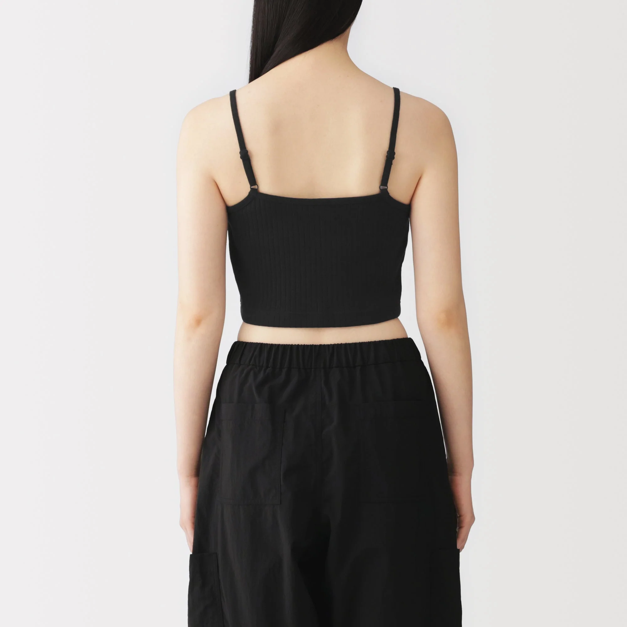 Cotton Rib Bra Camisole - Image 13