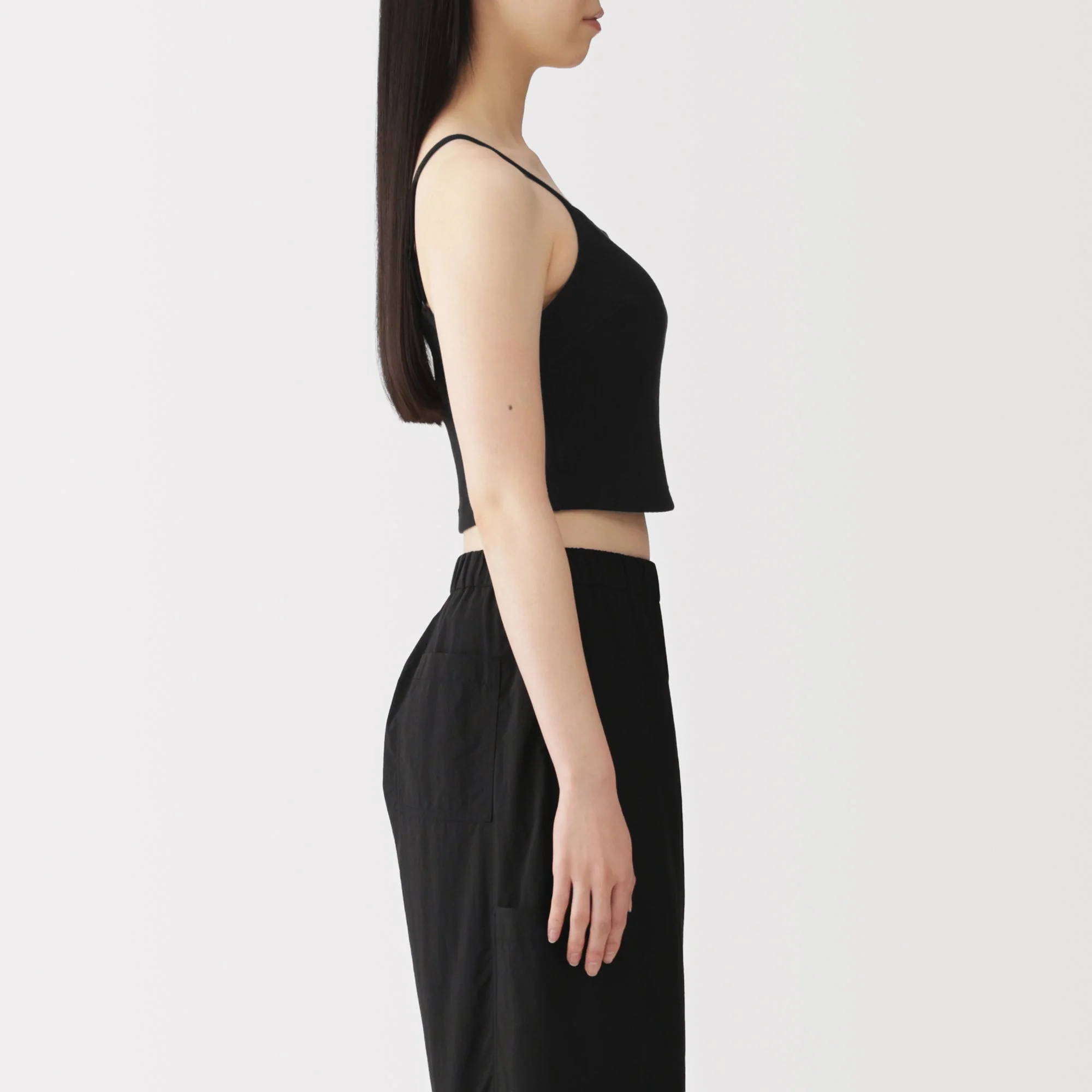 Cotton Rib Bra Camisole - Image 19