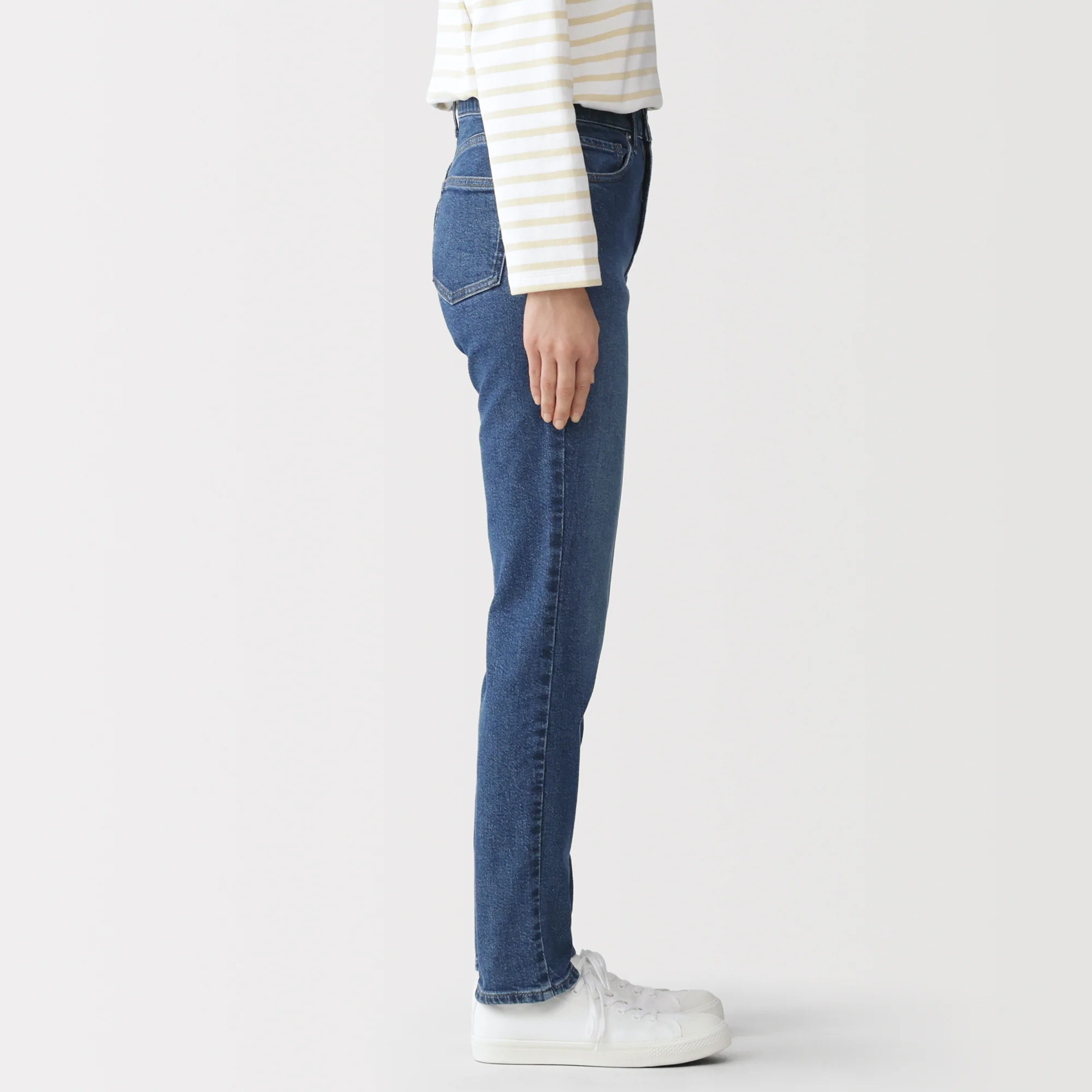 Denim Slim Straight Pants - Image 14