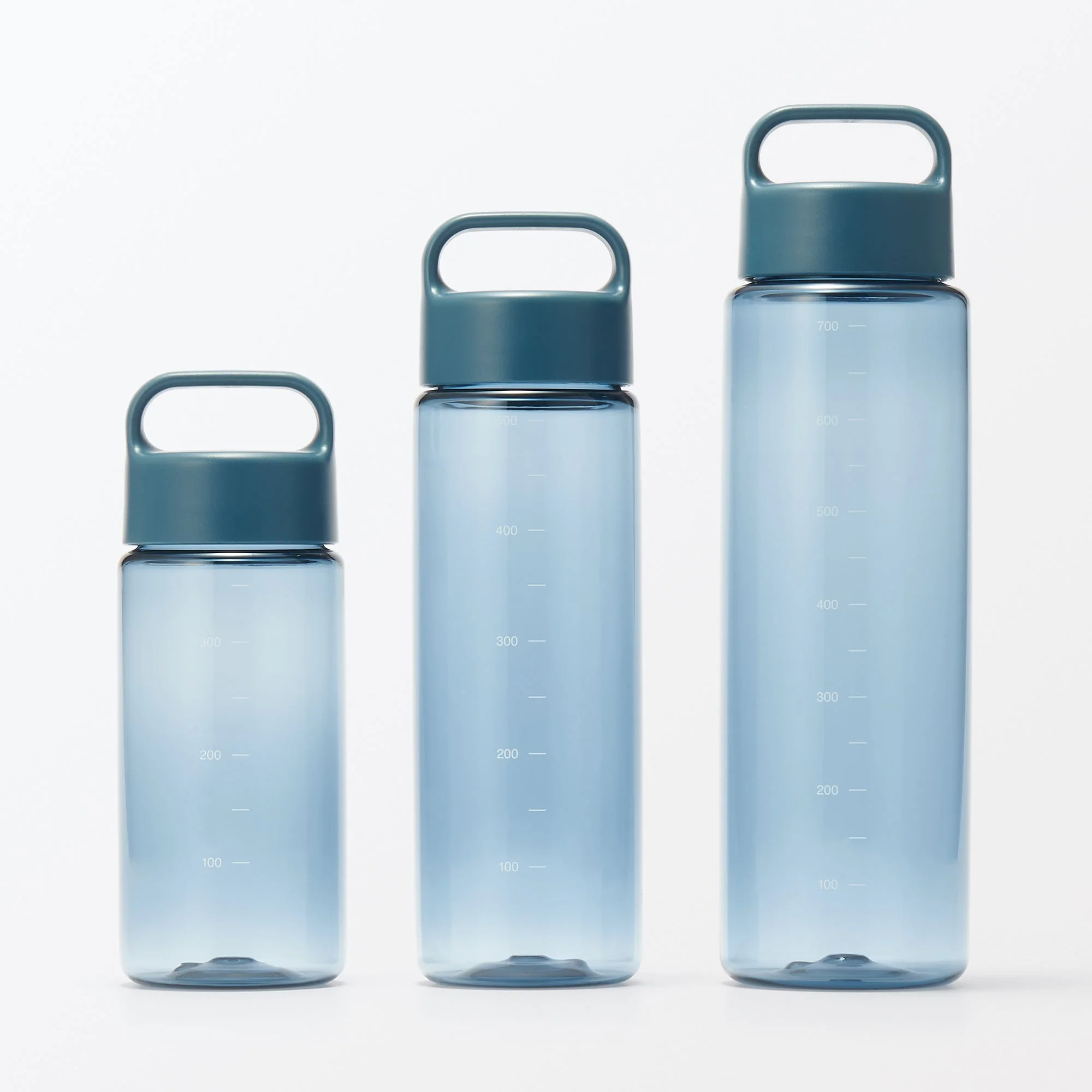 Easy-to-Carry Water Bottle With Scale - Blue (11.8 fl oz) - Image 7