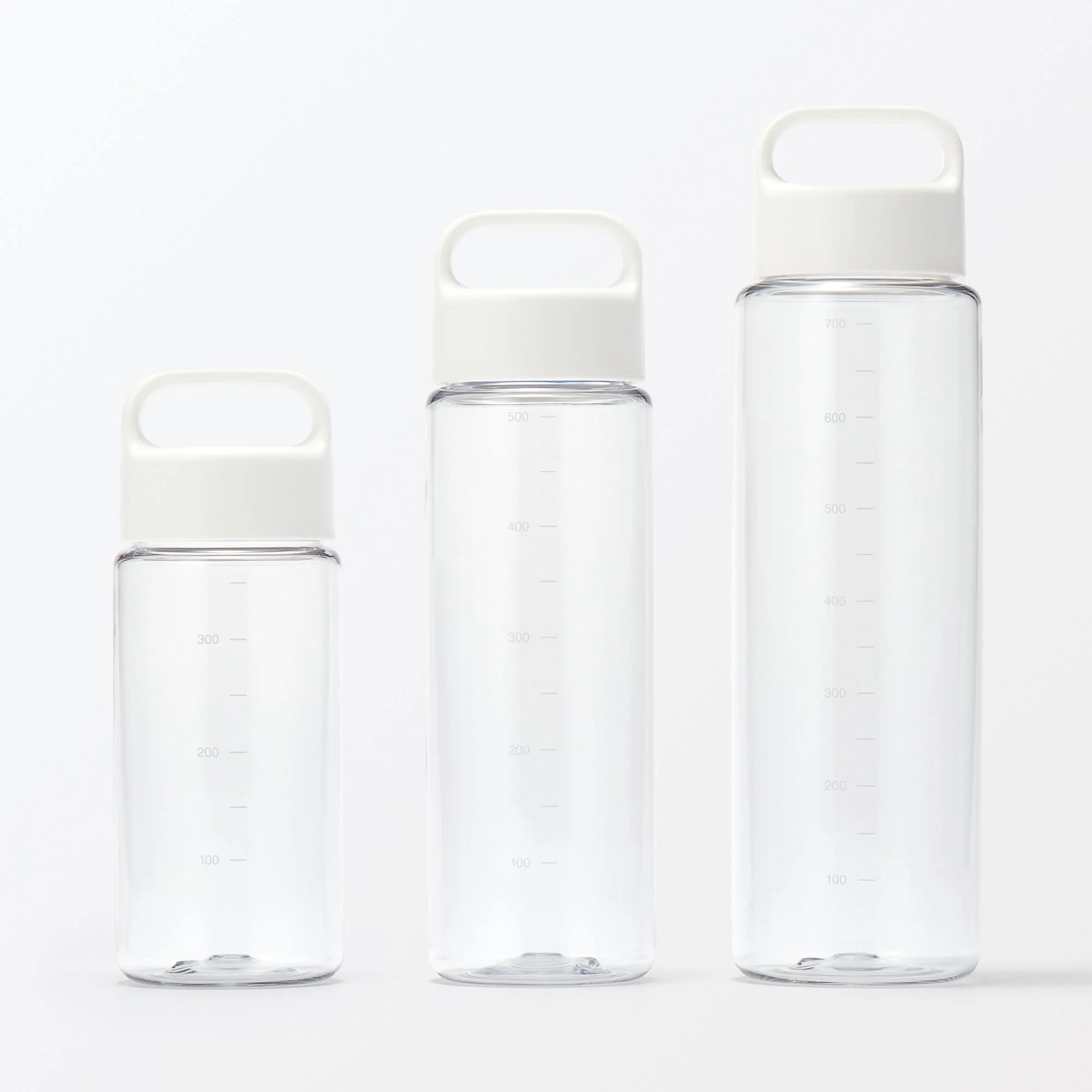 Easy-to-Carry Water Bottle With Scale - White (23.7 fl oz) - Image 7
