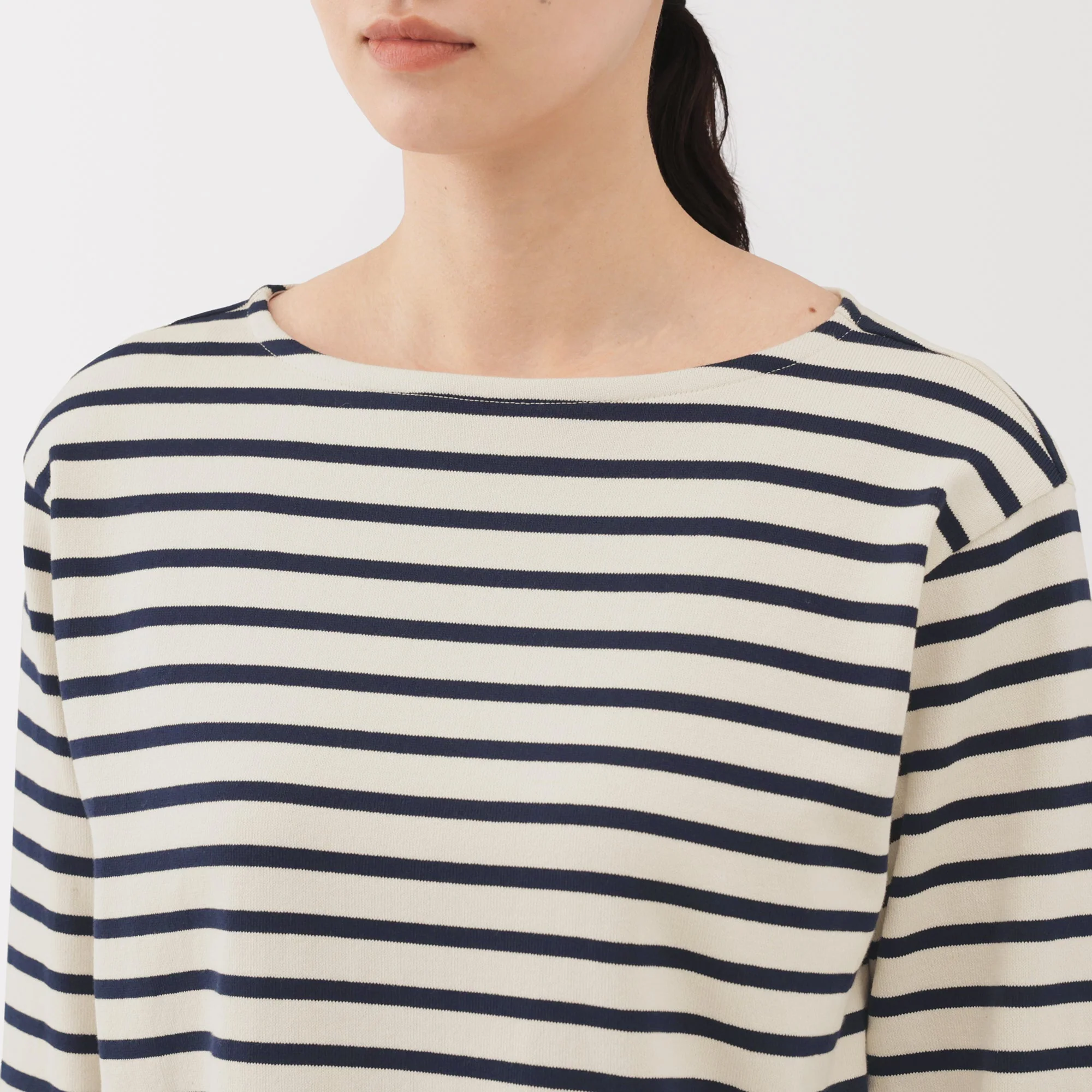 Heavyweight Boatneck T-Shirt - Image 47
