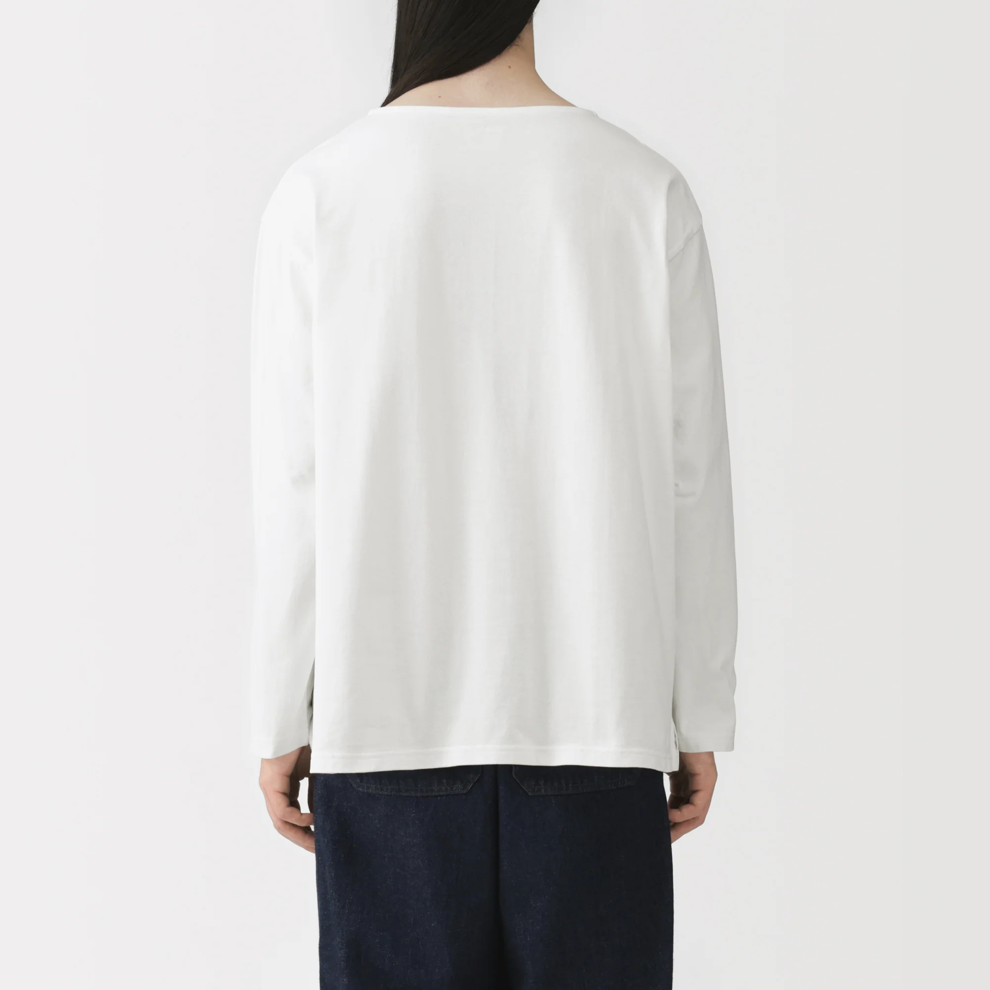 Heavyweight Cotton Boatneck T-Shirt - Image 51