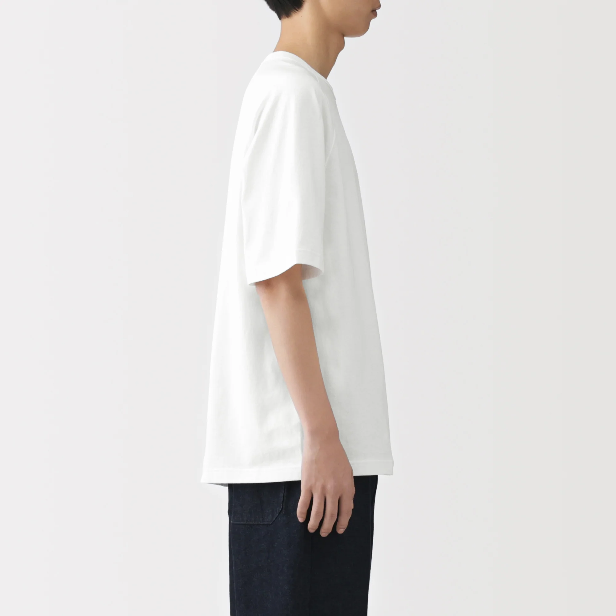 Heavyweight Cotton Half Sleeve T-Shirt - Image 13