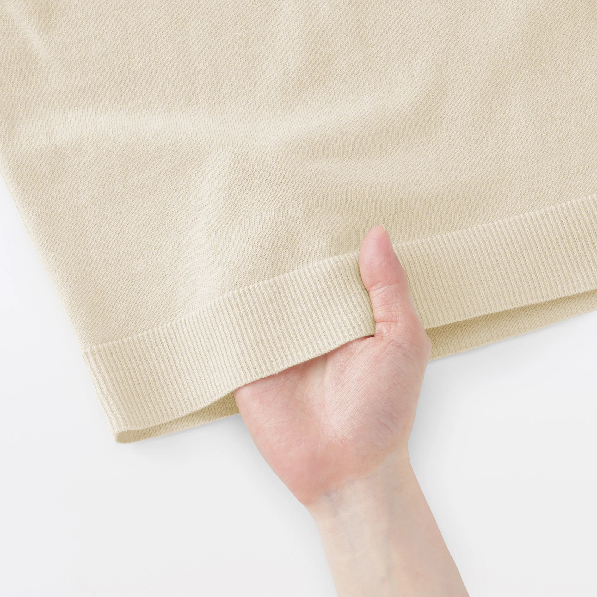 High-Twist Cotton Half Sleeve Sweater - Image 17