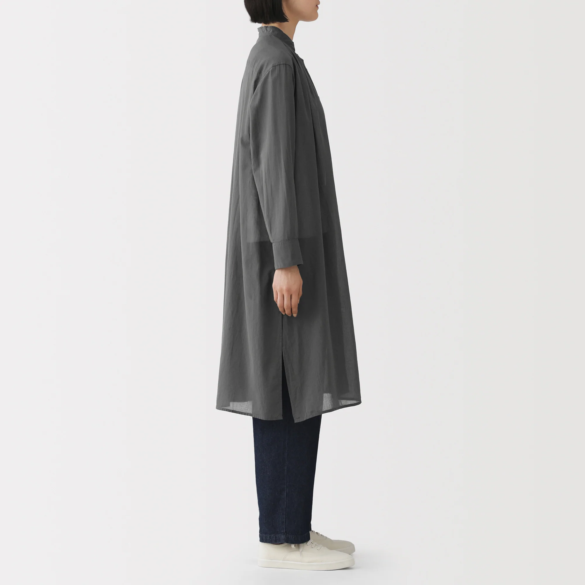 High-Twist Cotton Sheer Dress - Image 21