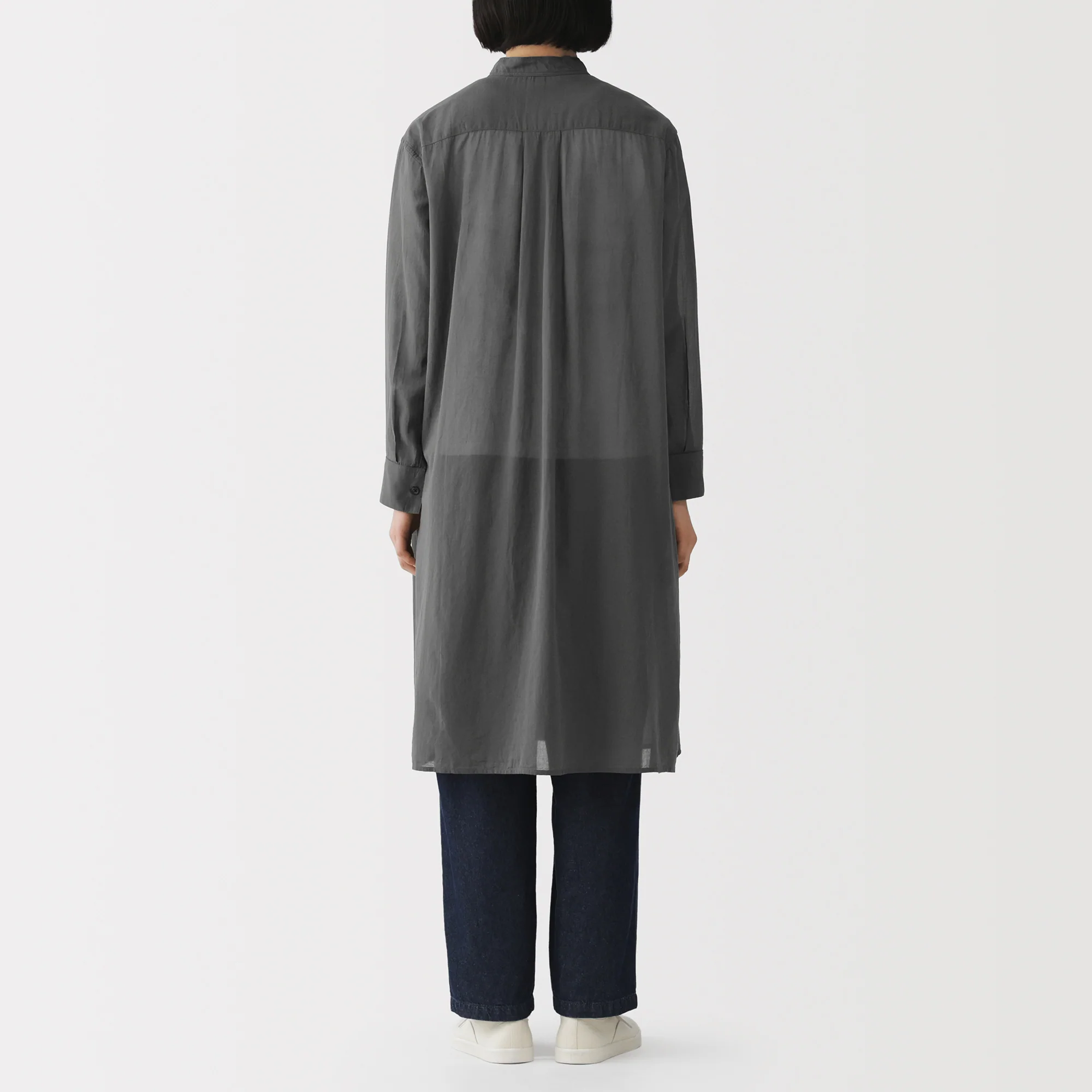 High-Twist Cotton Sheer Dress - Image 22