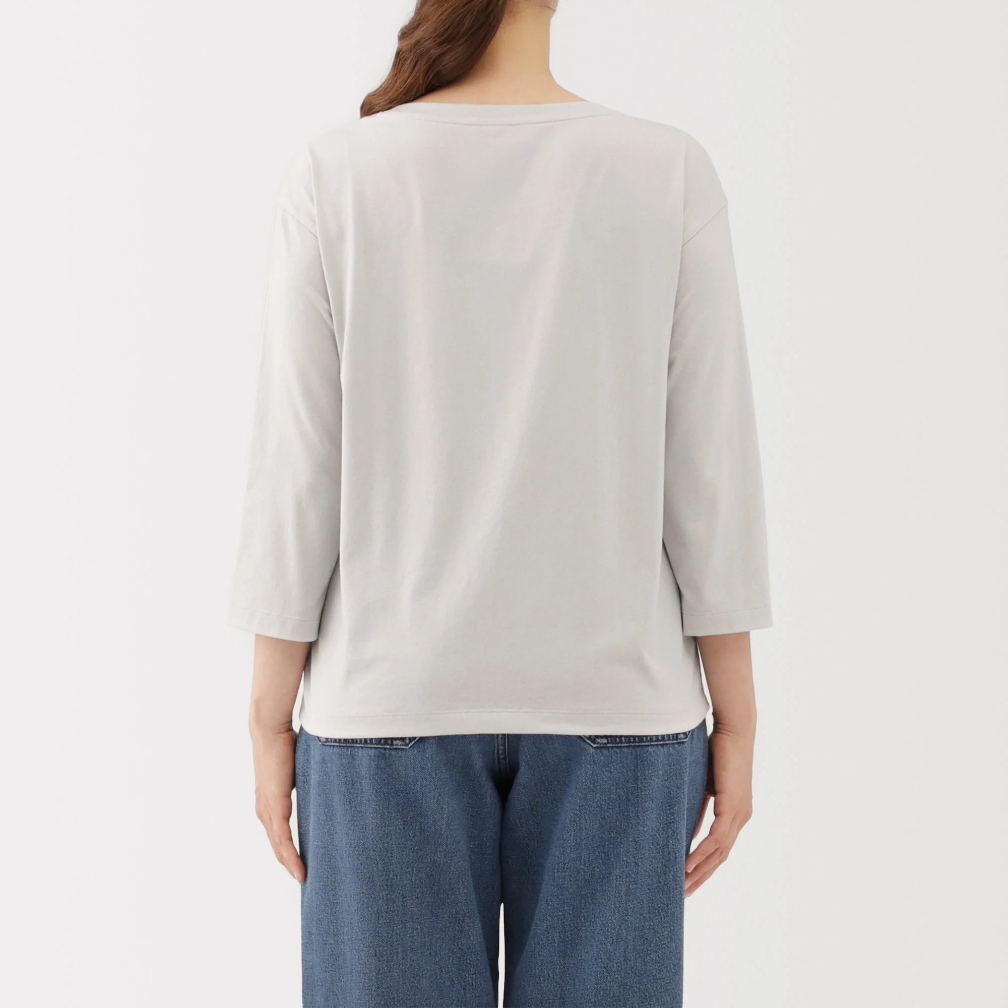 Jersey Boat Neck T-Shirt - Image 22