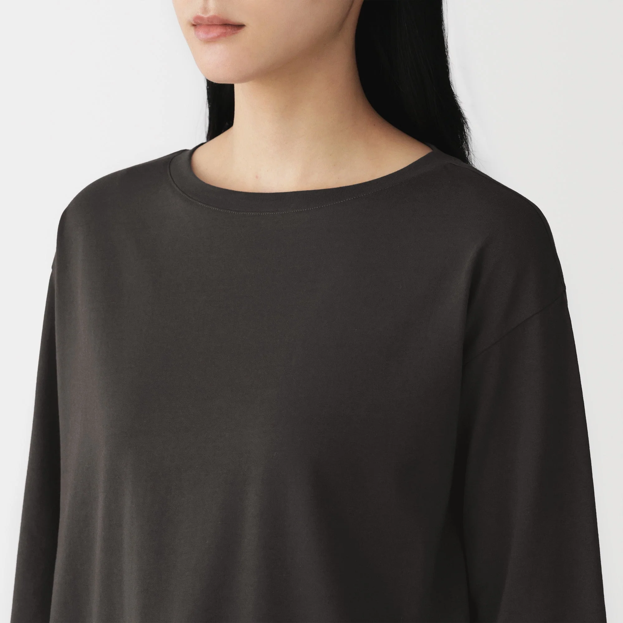 Jersey Boatneck T-Shirt - Image 31
