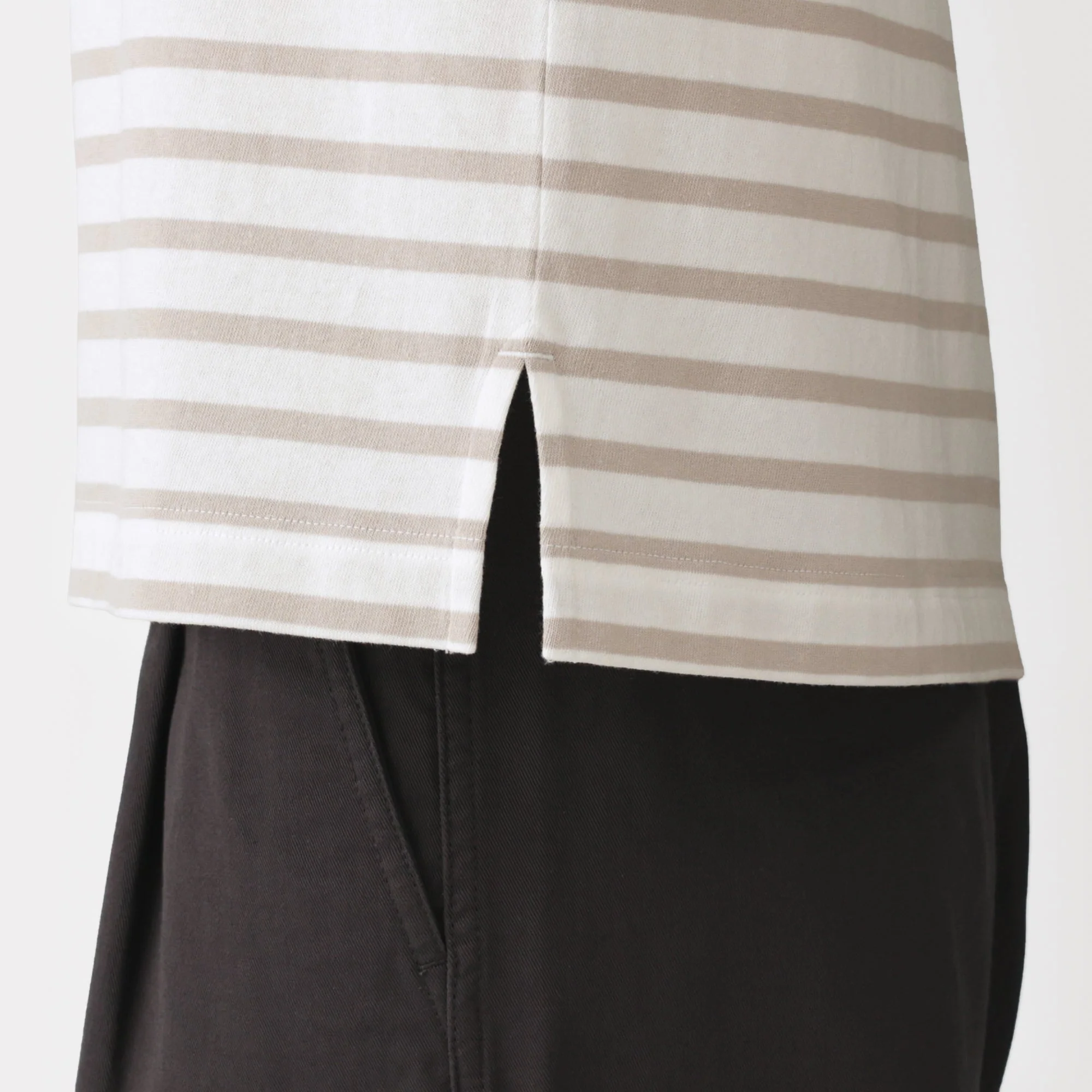 Cotton Jersey Boatneck T-Shirt - Image 48