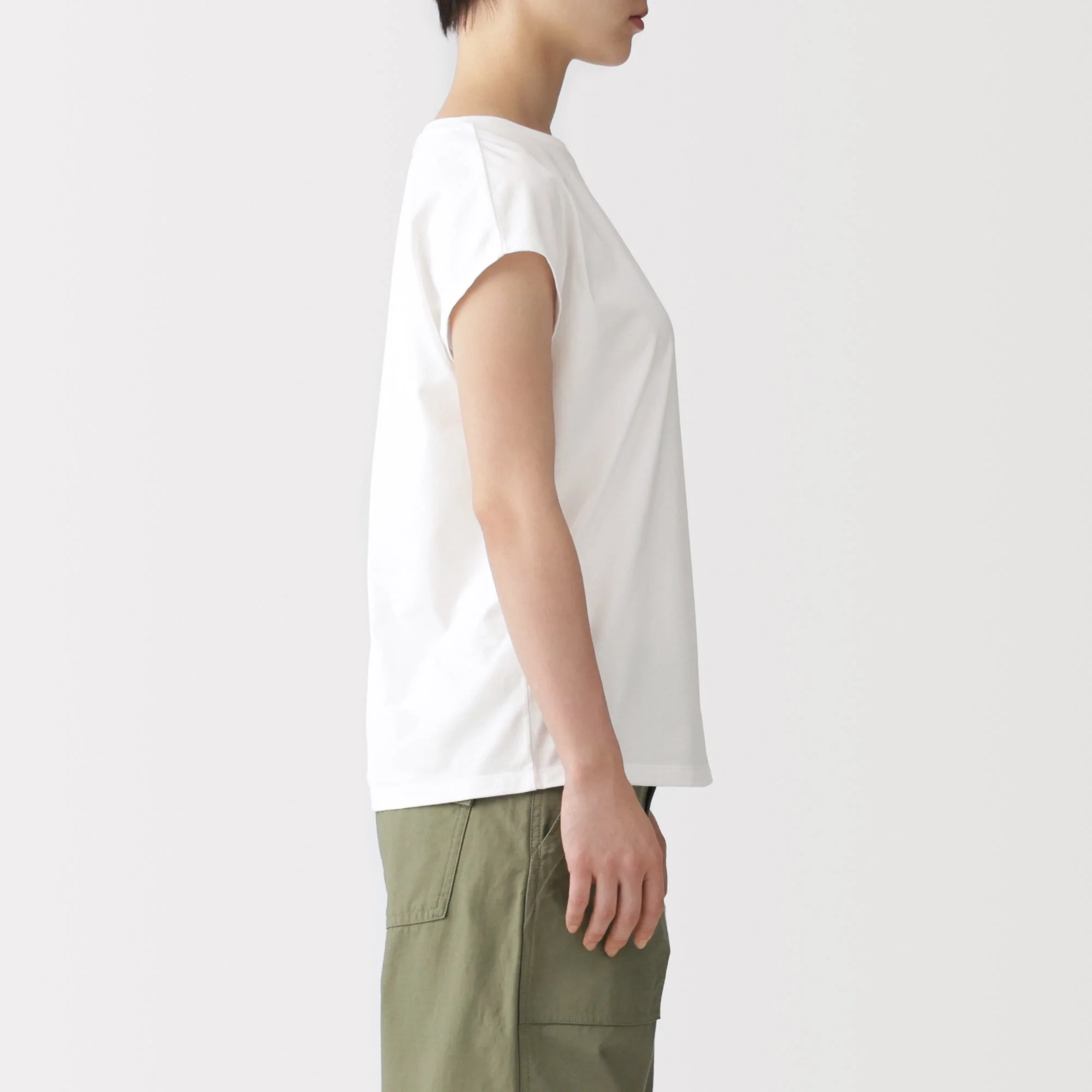 Jersey French Sleeve T-Shirt - Image 45