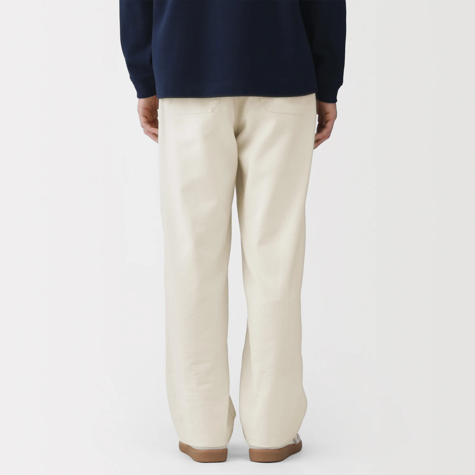 Jute Blend Baker Pants - Image 6