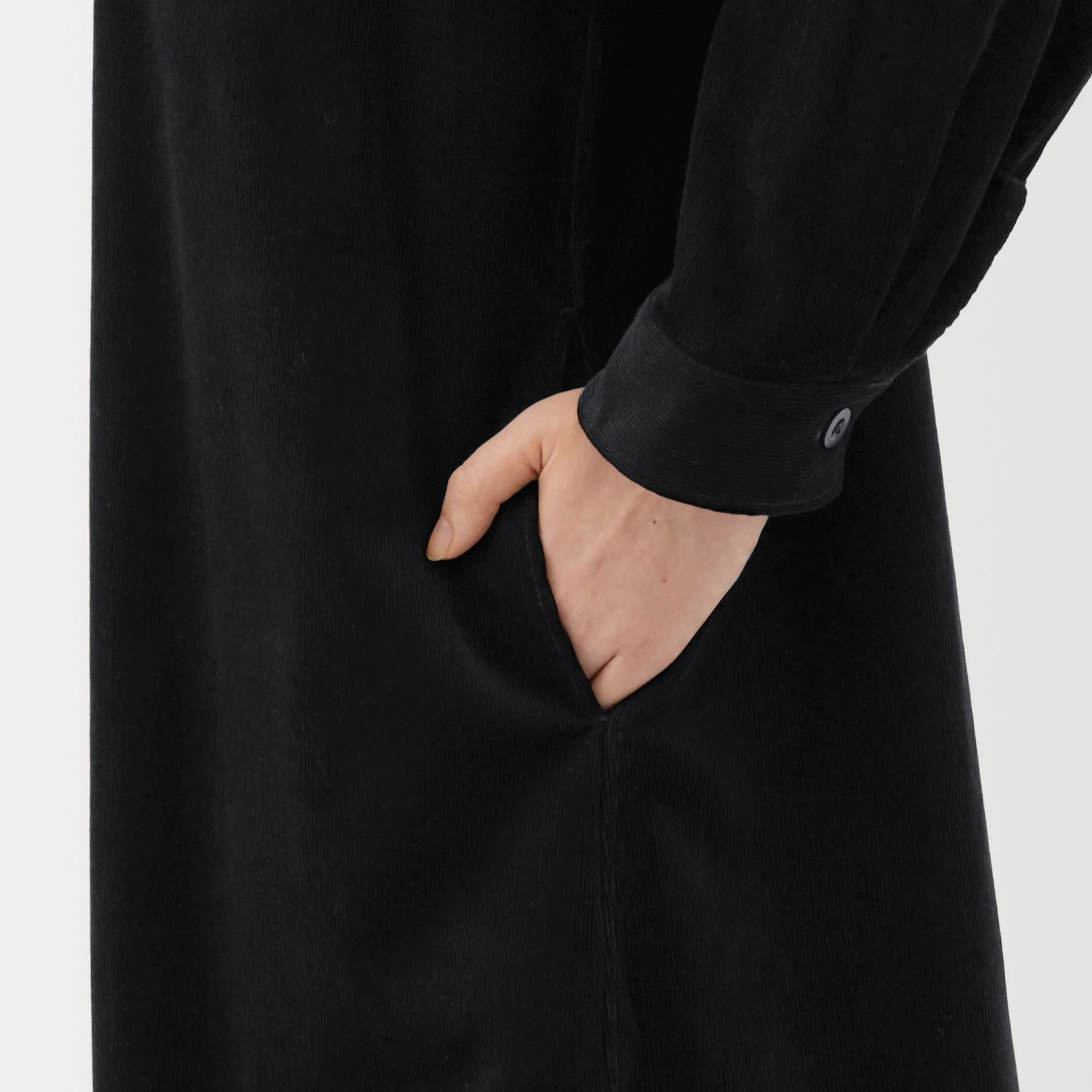 Kapok Blend Corduroy Dress - Image 8