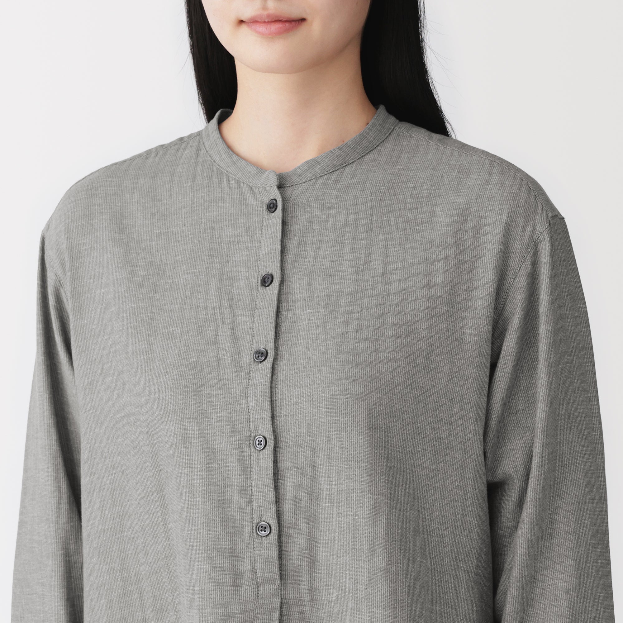 Kapok Blend Double Gauze Dress - Image 22