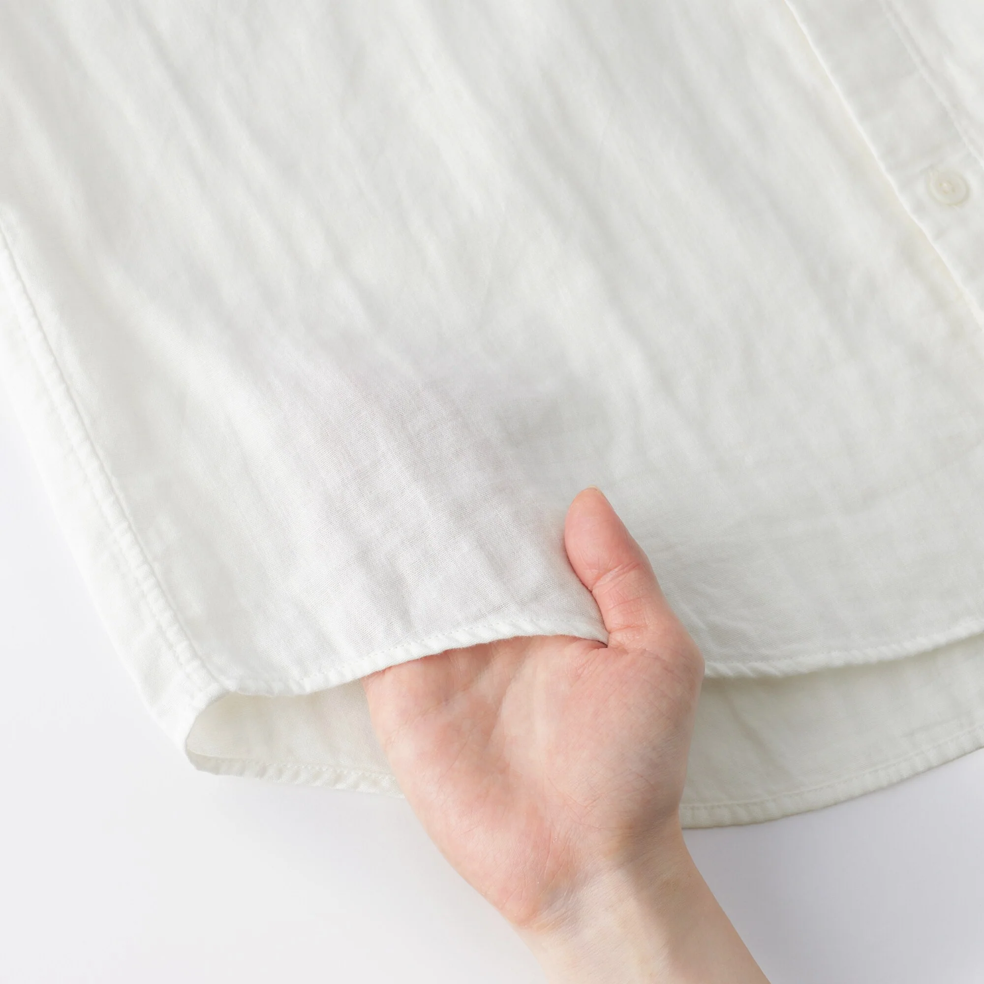 Kapok Blend Double Gauze Shirt - Image 10