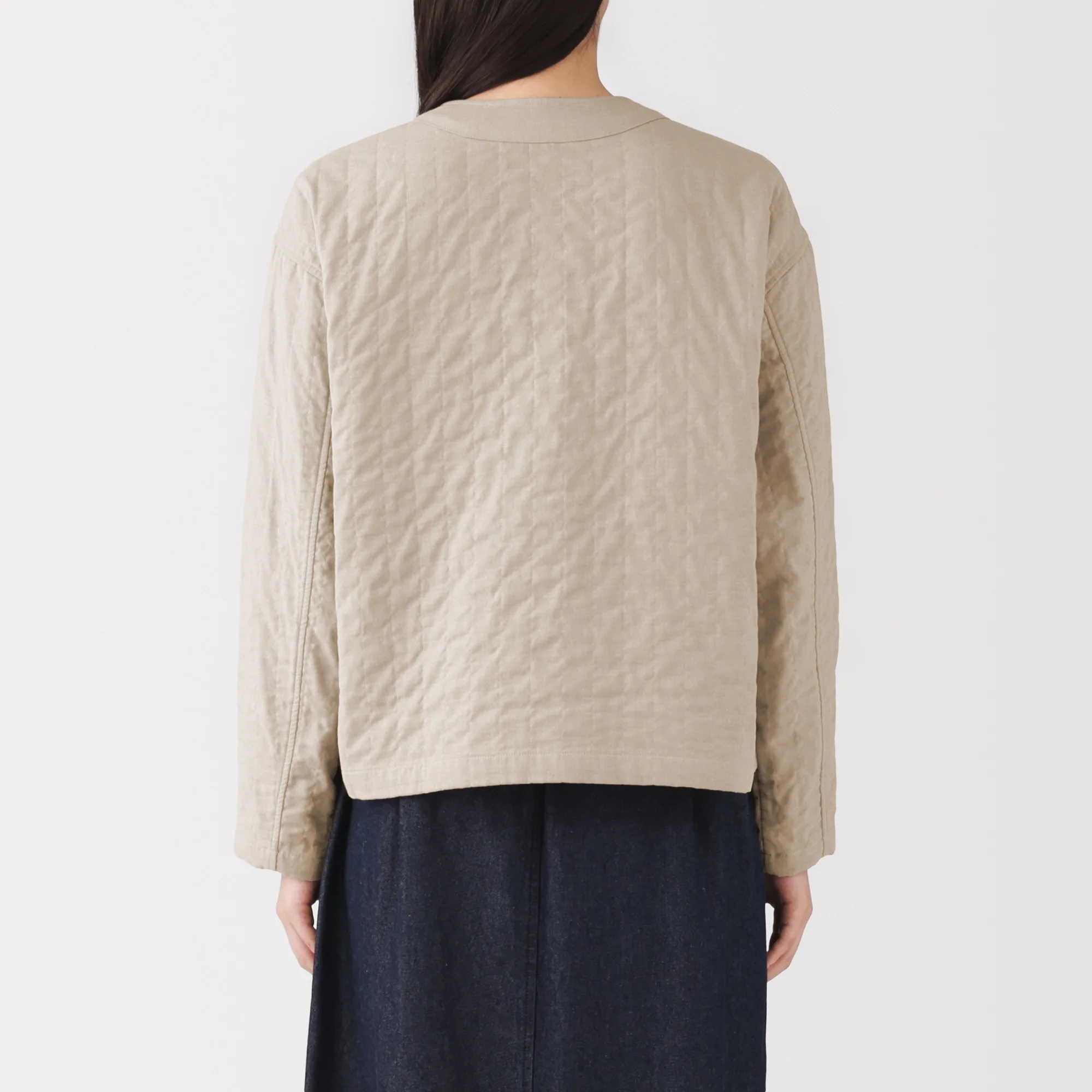 Kapok Blend Quilted Jacket - Image 6