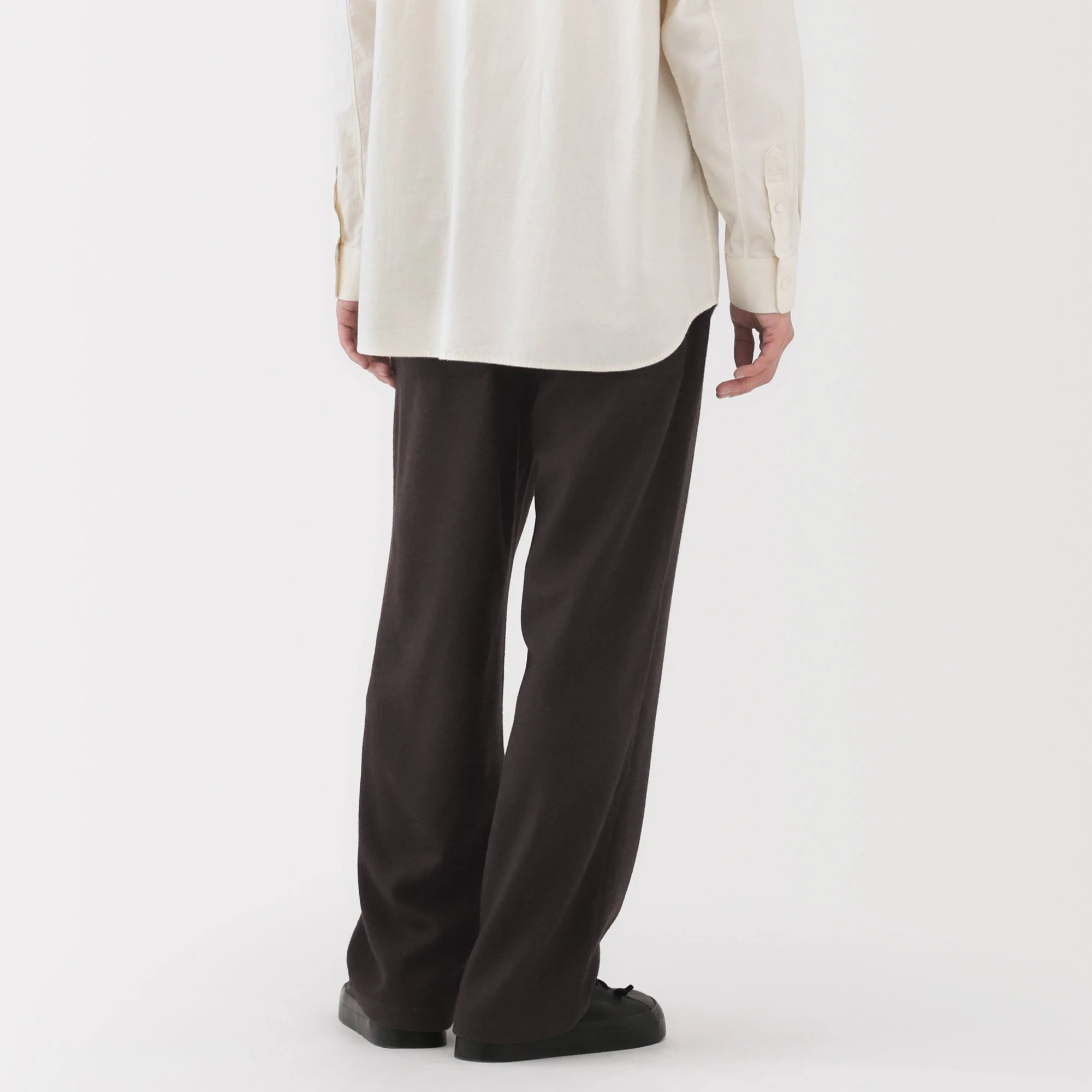 Labo Cashmere Mix Easy Pants - Image 6