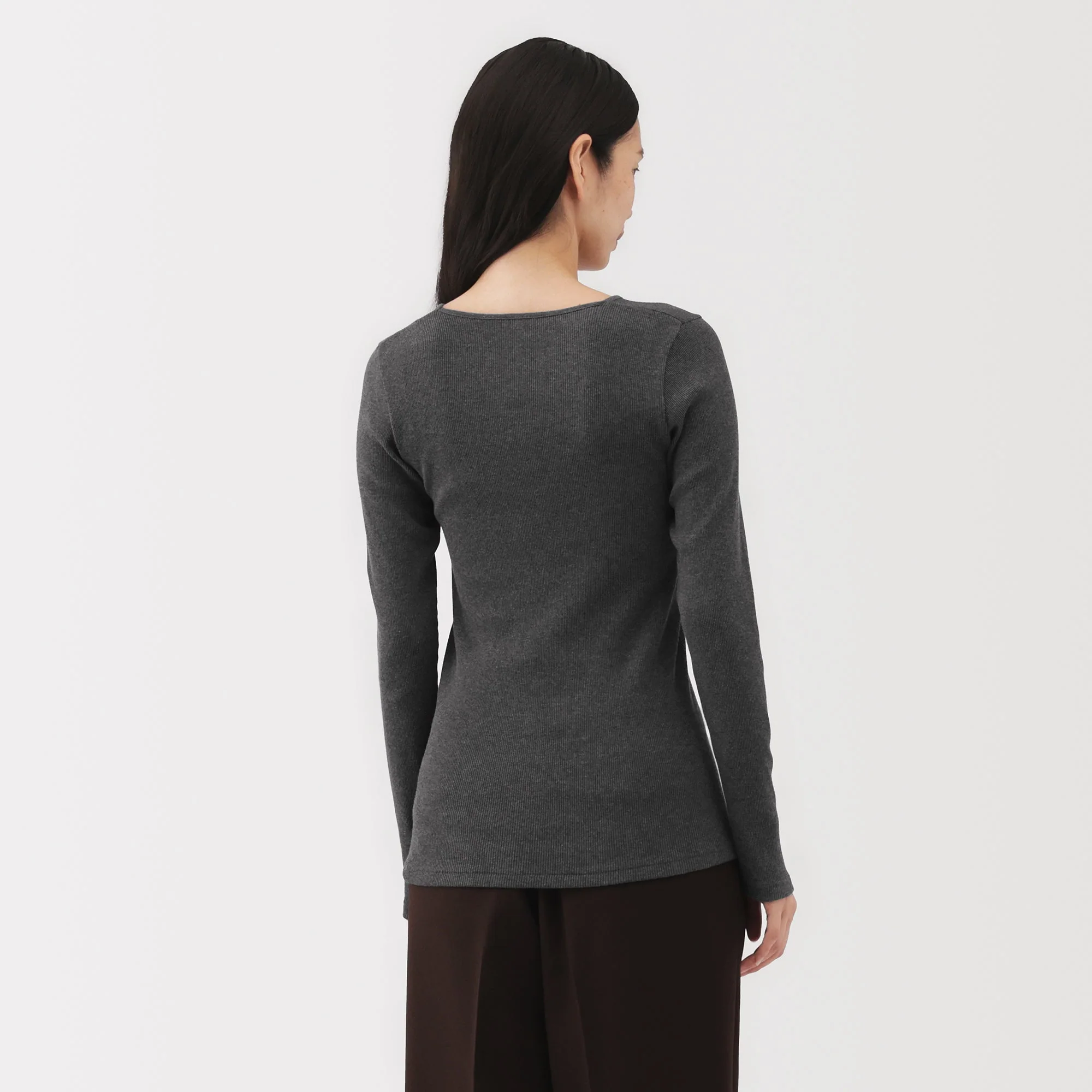 Labo Cotton Cashmere Ribbed T-Shirt - Image 21