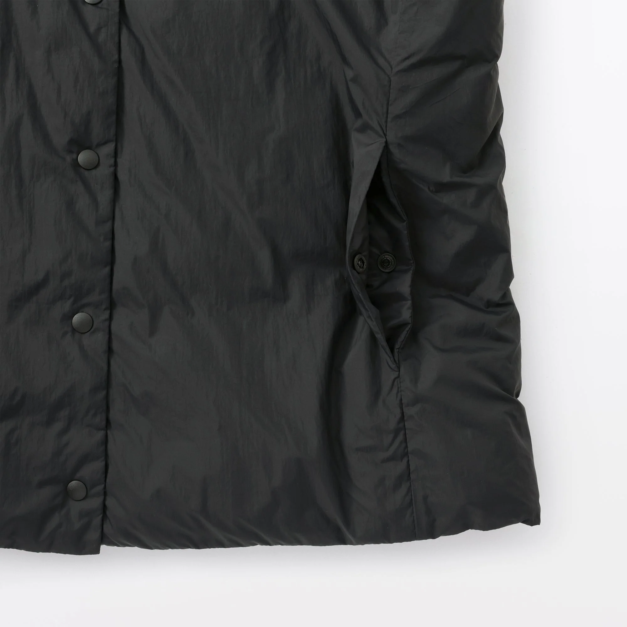 Lightweight Down Collarless Vest - Image 21