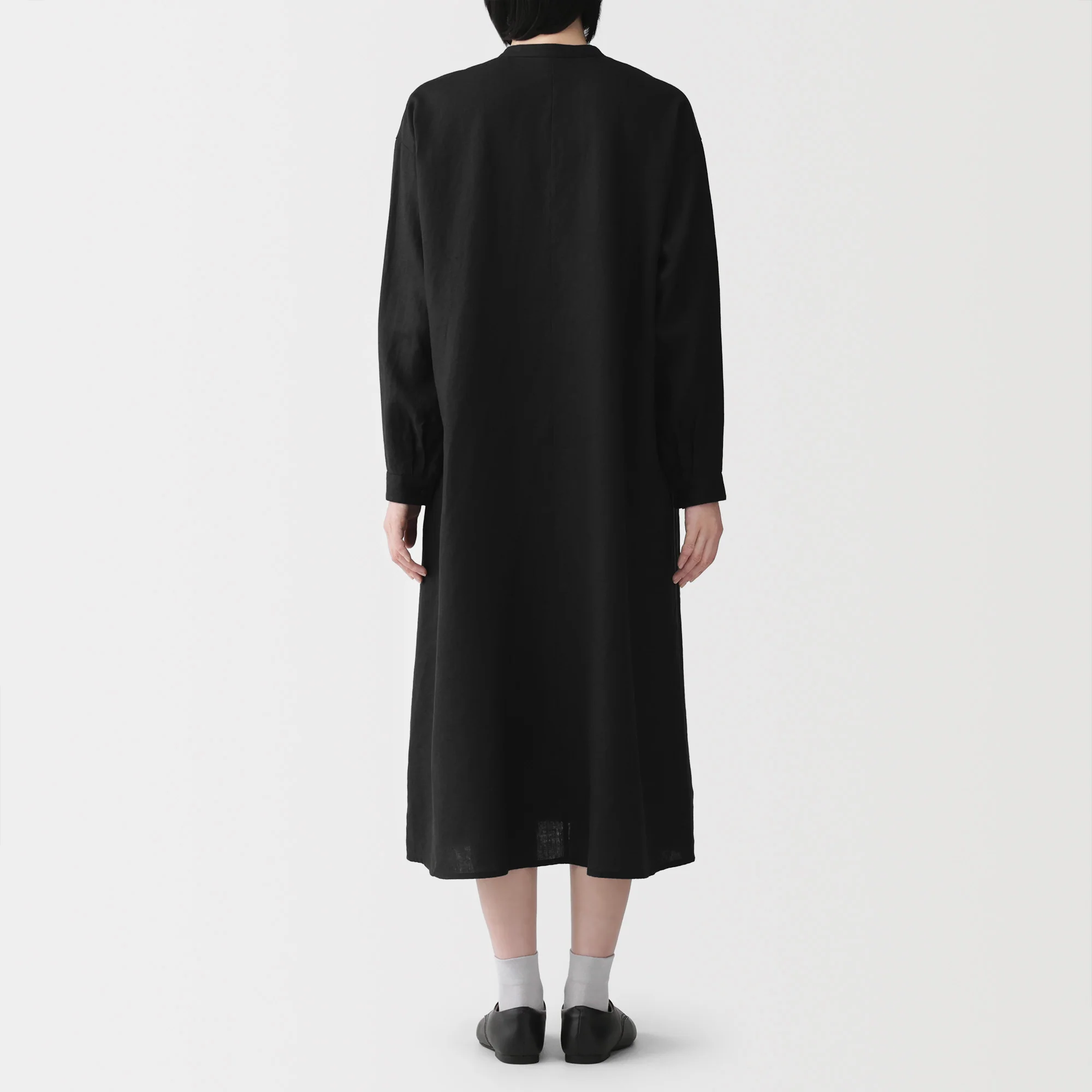 Linen Shirt Dress - Image 6