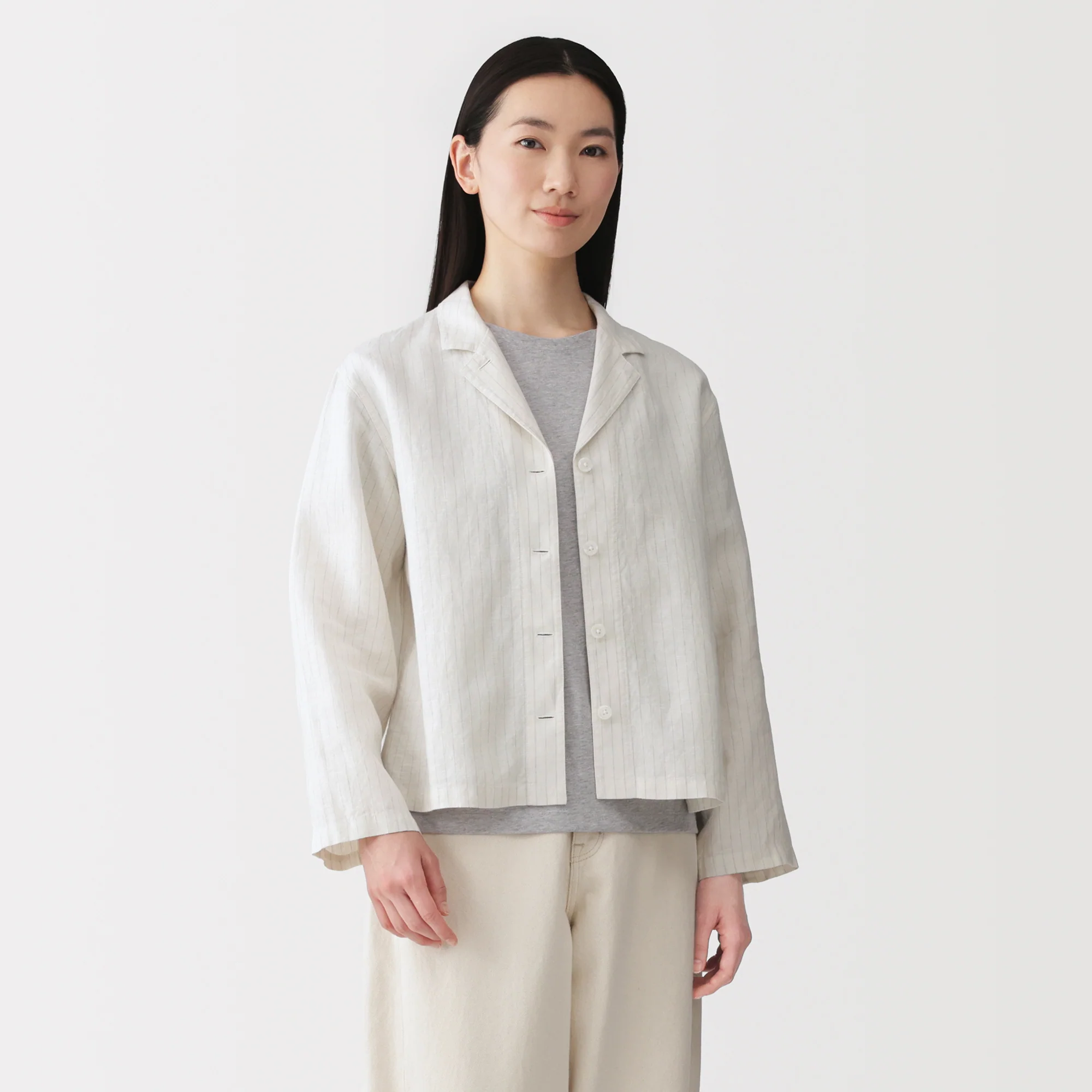Linen Shirt Jacket