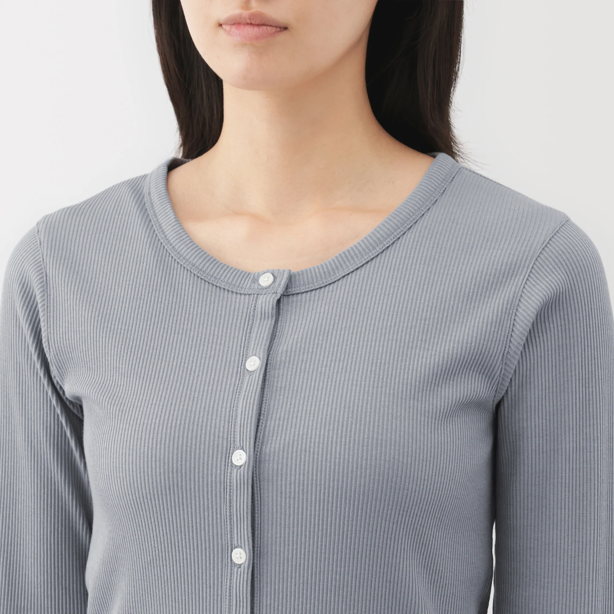 Lyocell Blend Rib Cardigan - Image 31