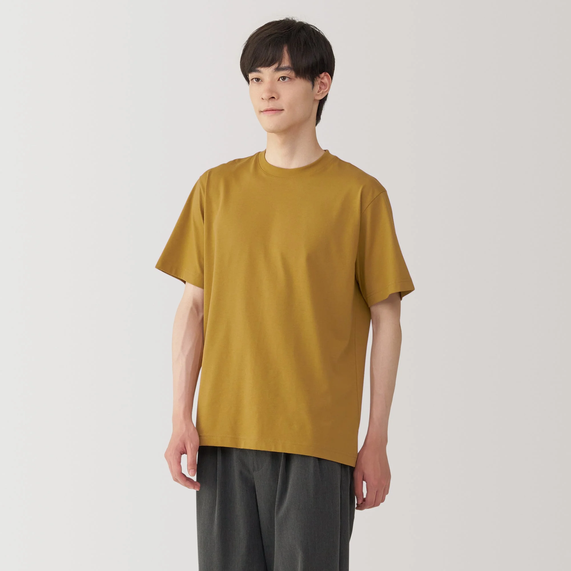 Men's Jersey Crew Neck Short Sleeve T-Shirt