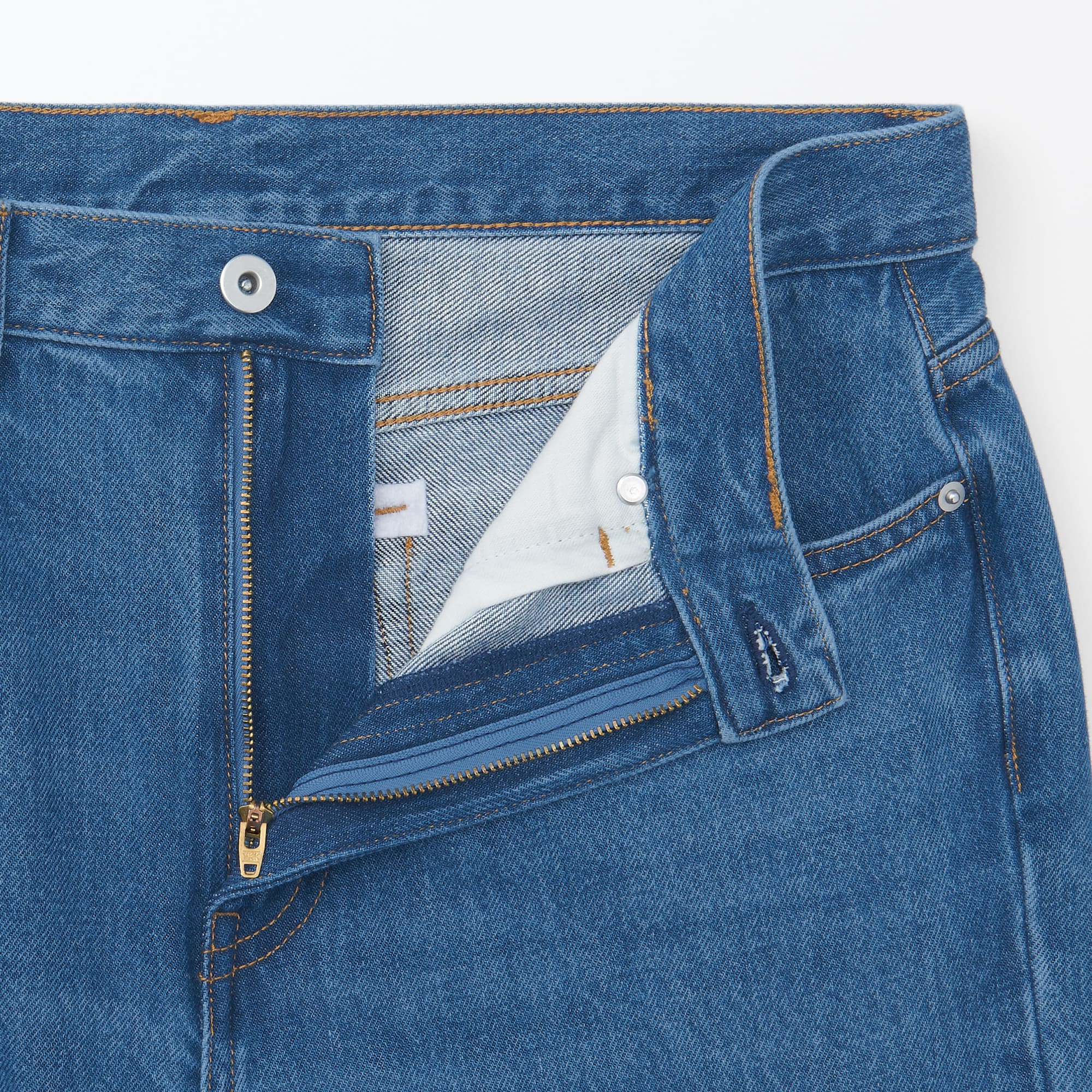 Kapok Blend Straight Denim Trousers - Image 17
