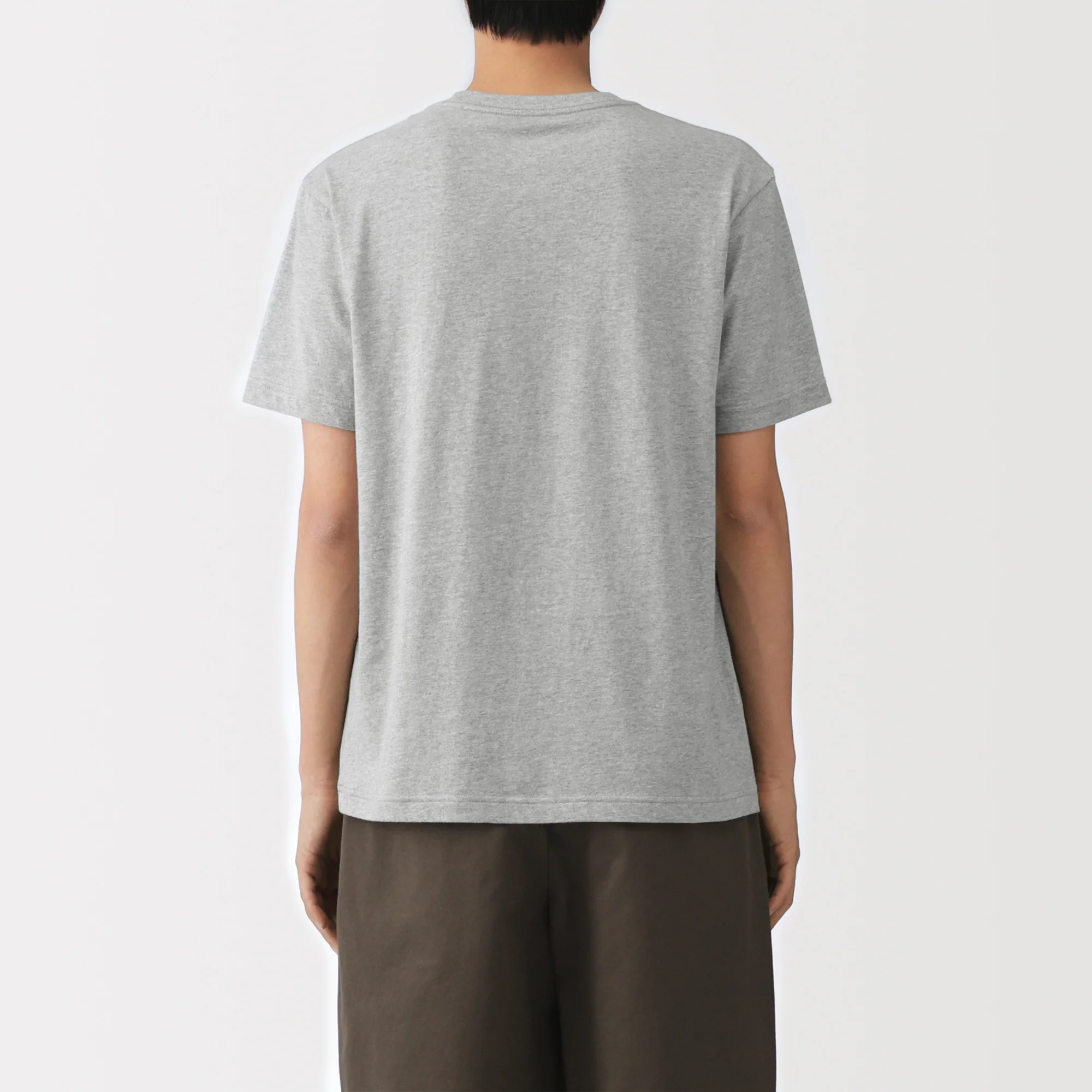 Men's Washed Jersey Crew Neck Short Sleeve T-Shirt - Image 43