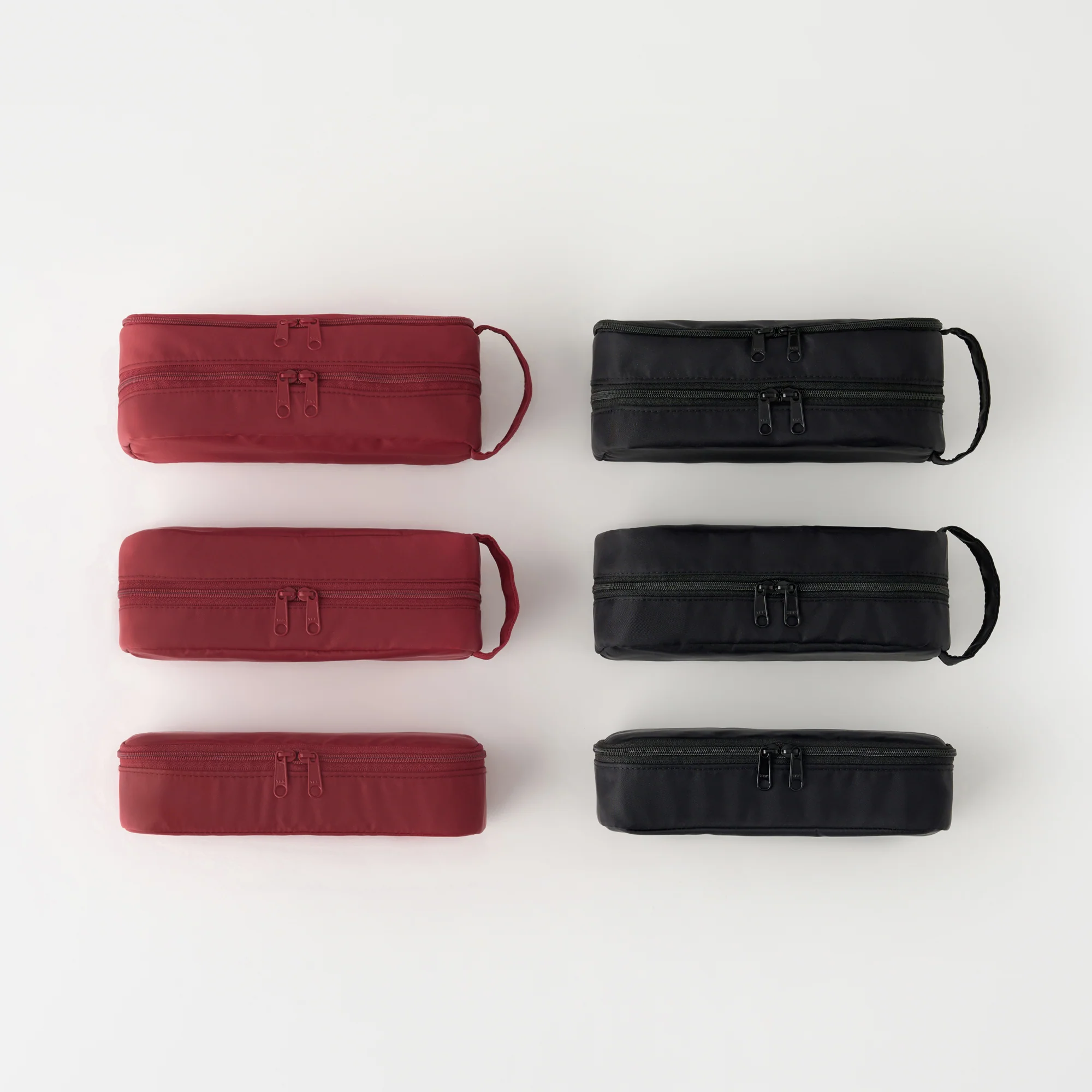 Nylon Pen Case with Window - Red - Image 12
