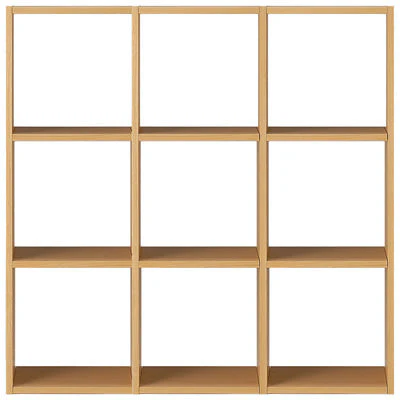 Oak Stacking Shelf - 3 x 3