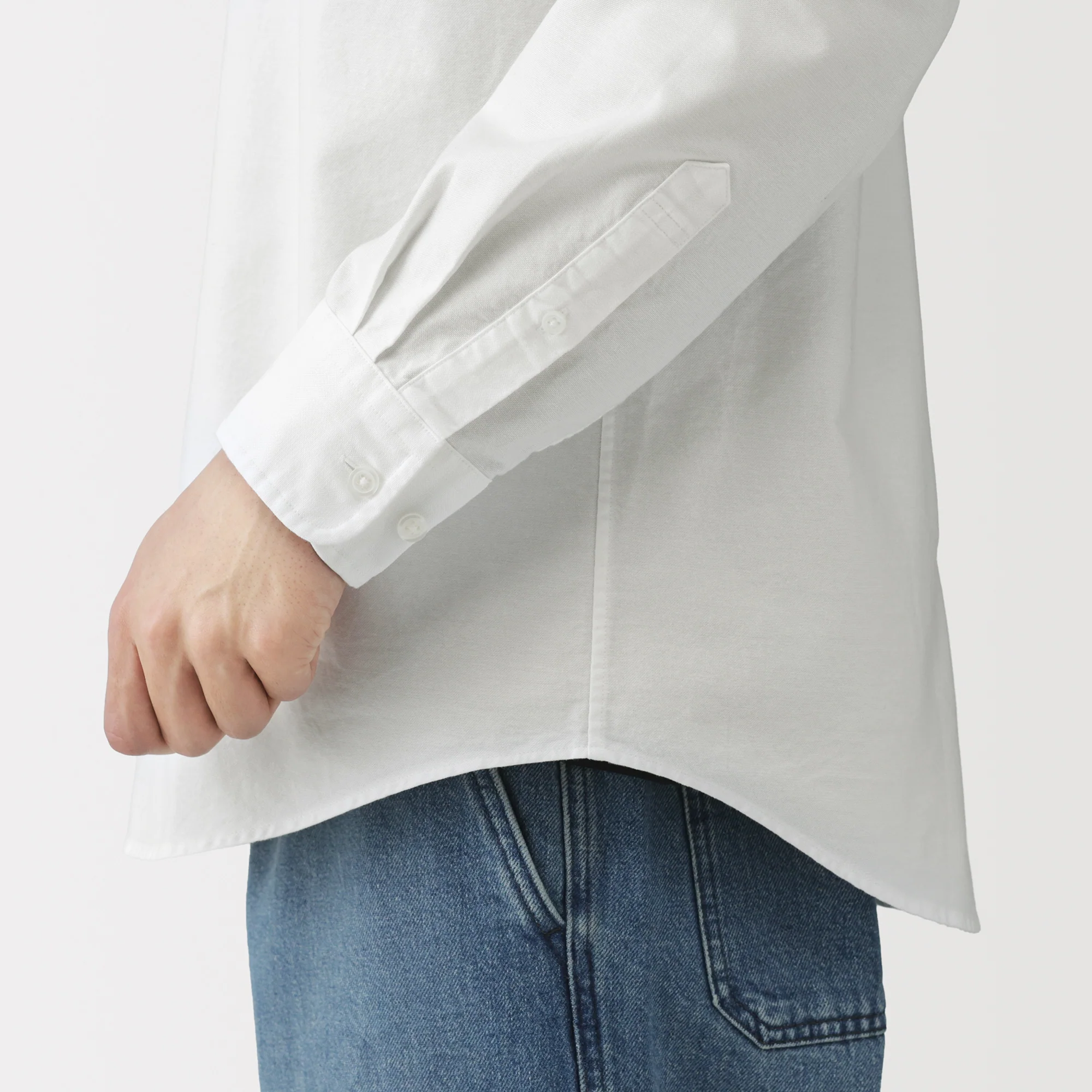 Oxford Stand Collar Shirt - Image 44