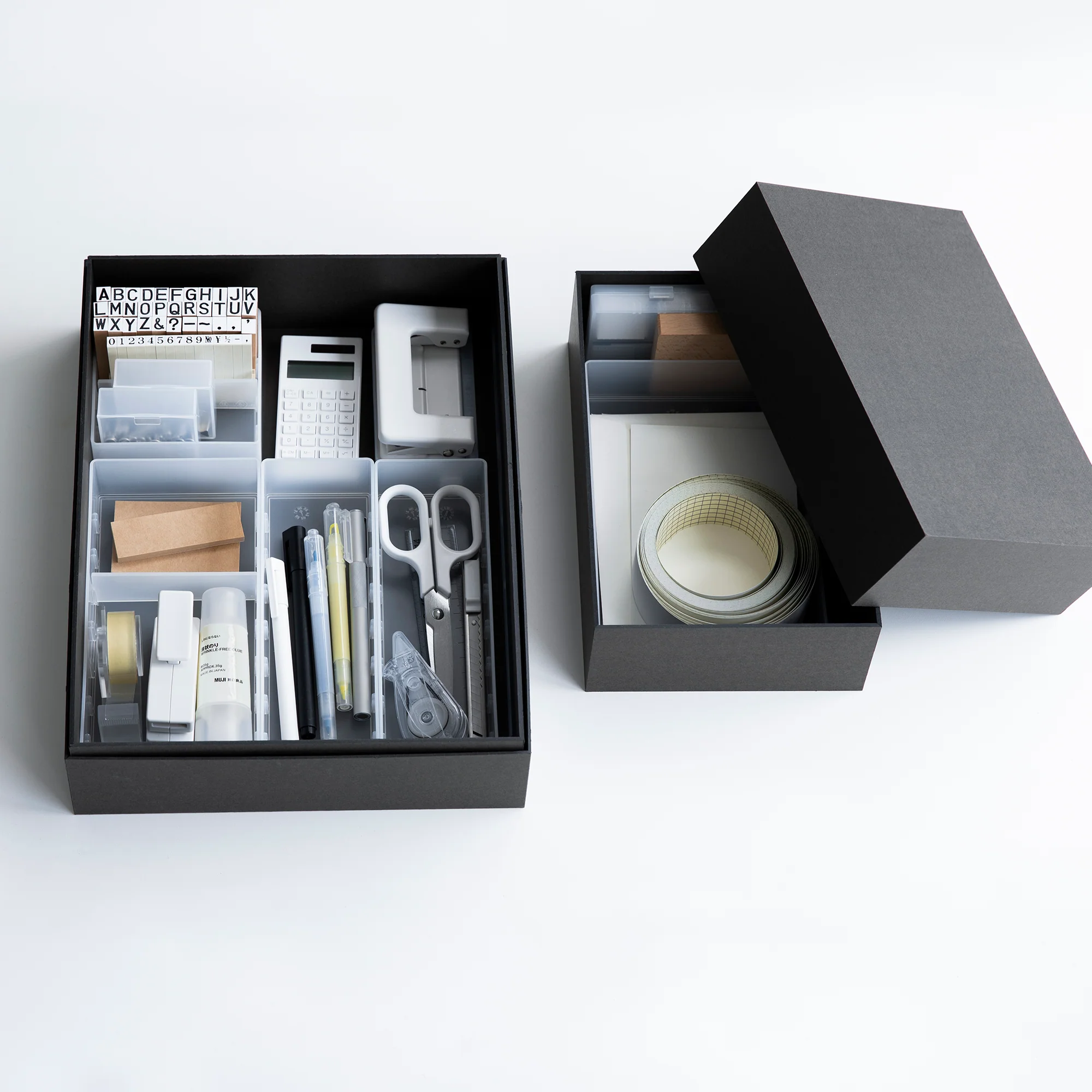 Polypropylene Desk Organizer 1 (W3.9 x D3.9 x H1.6") - Image 6